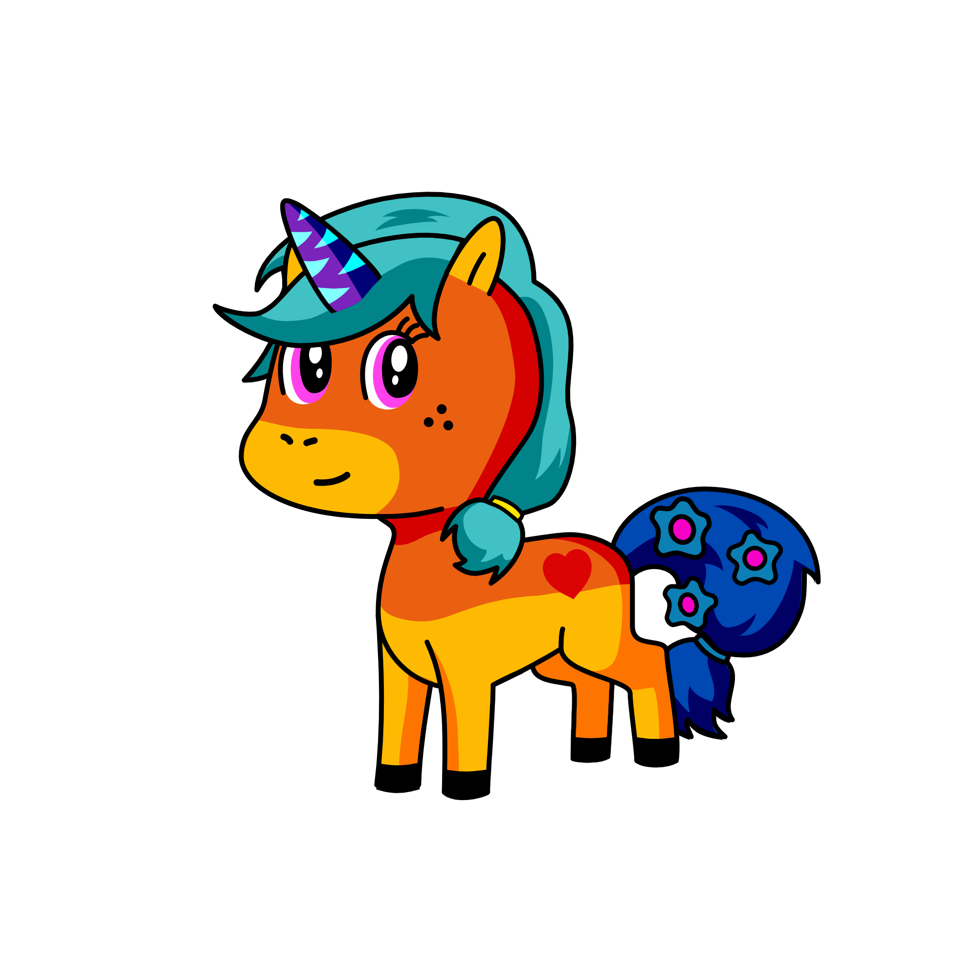 dazzle, the unicorn