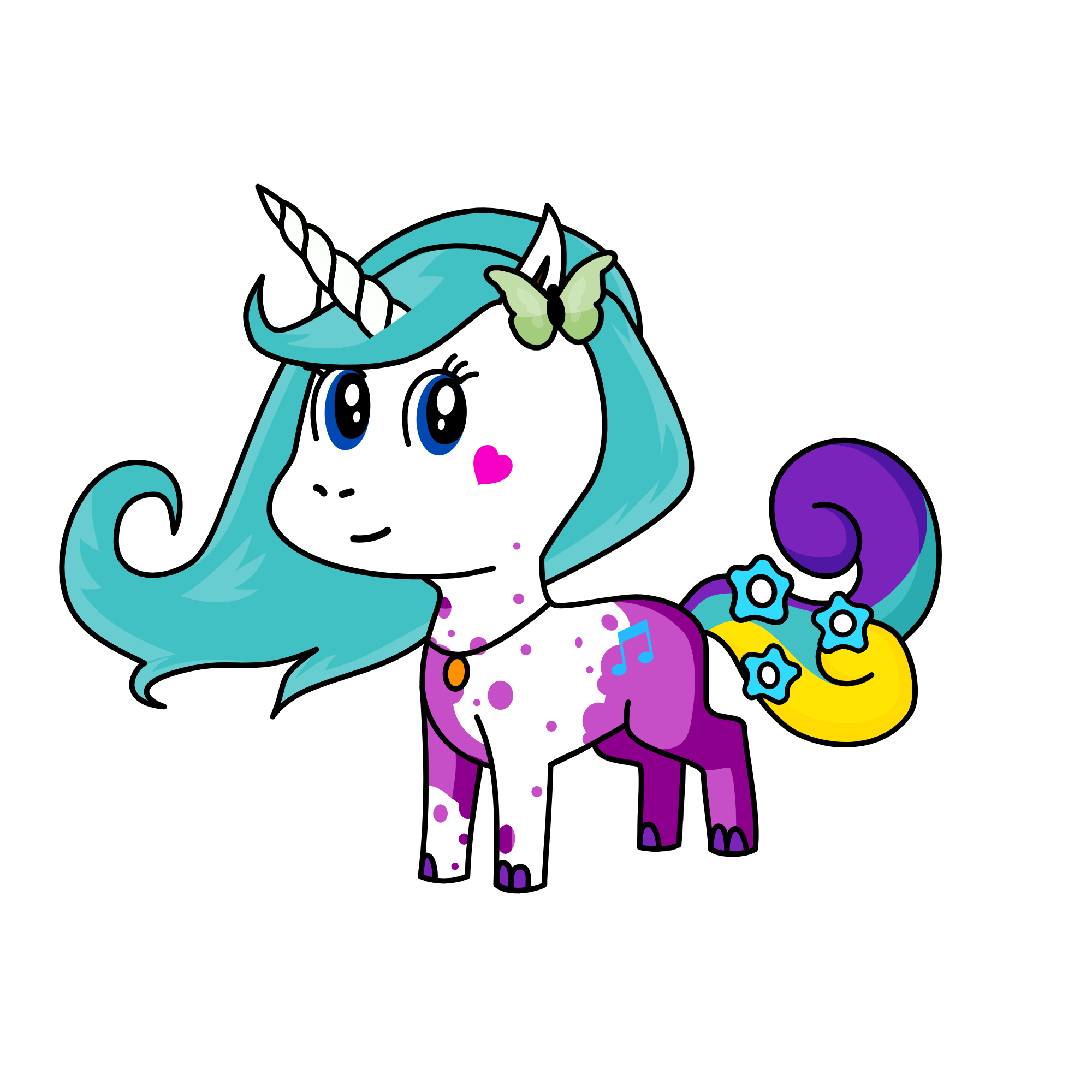 Cony, the unicorn