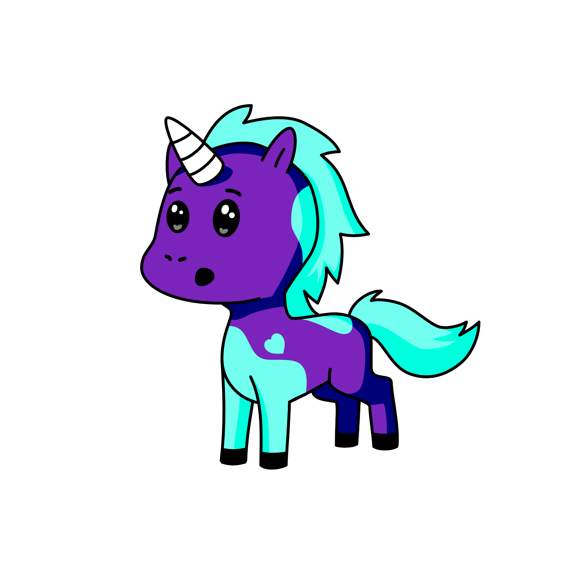 SUZZY BAKA UWU, the unicorn