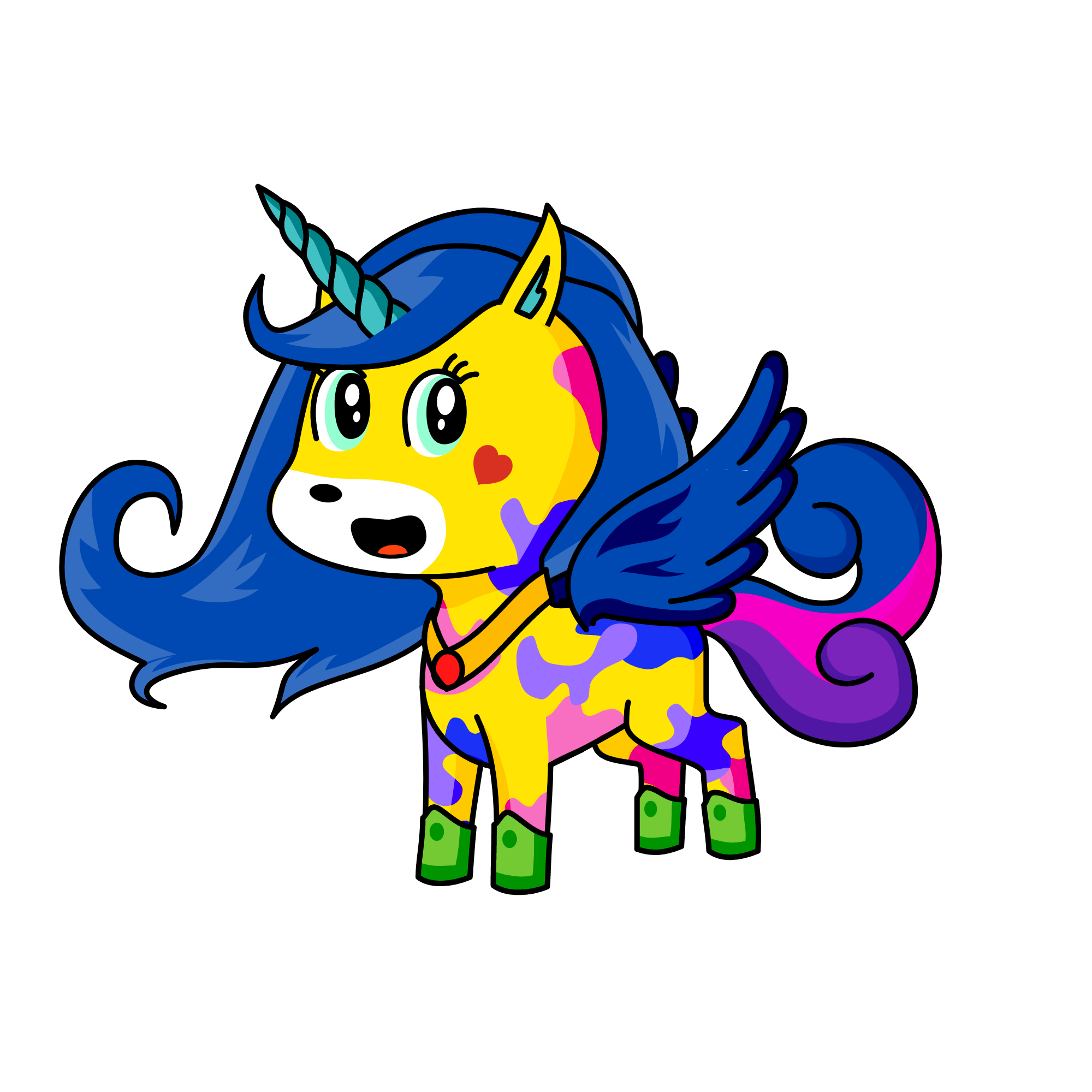 bnvmk,., the unicorn