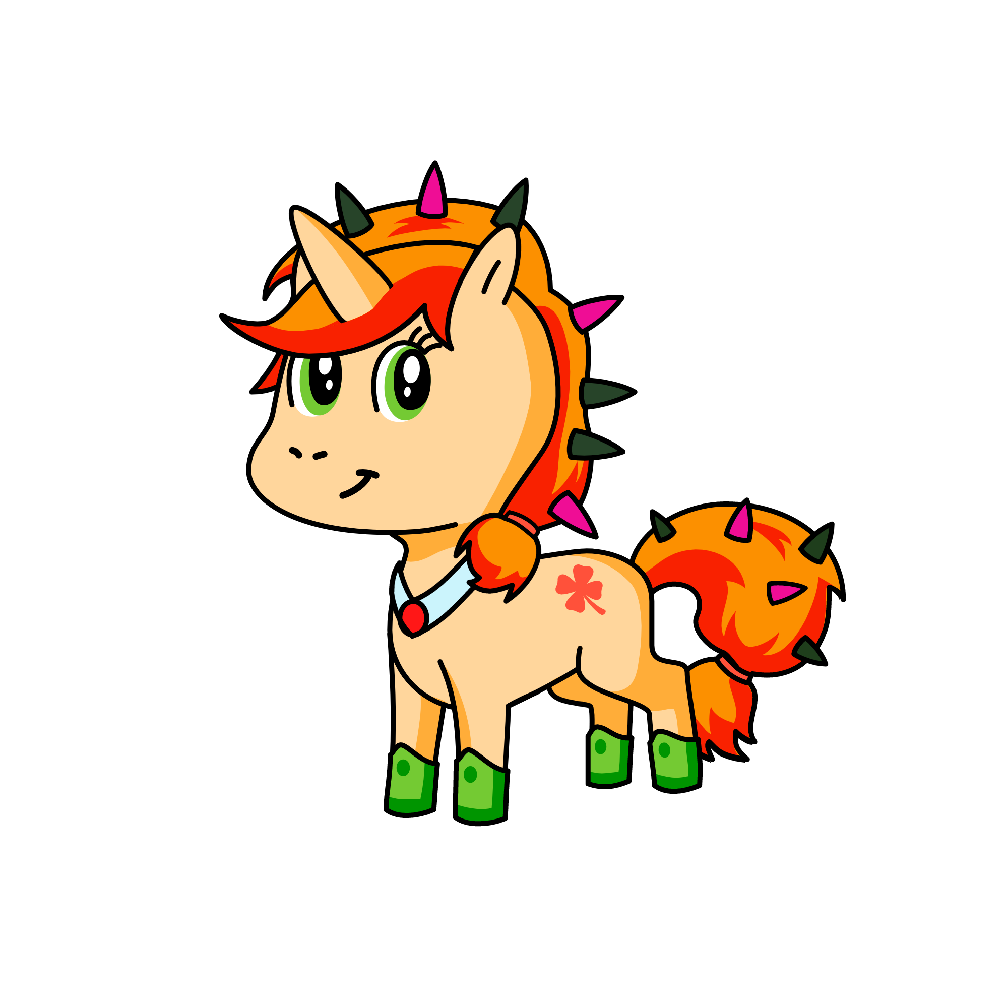 applejack, the unicorn