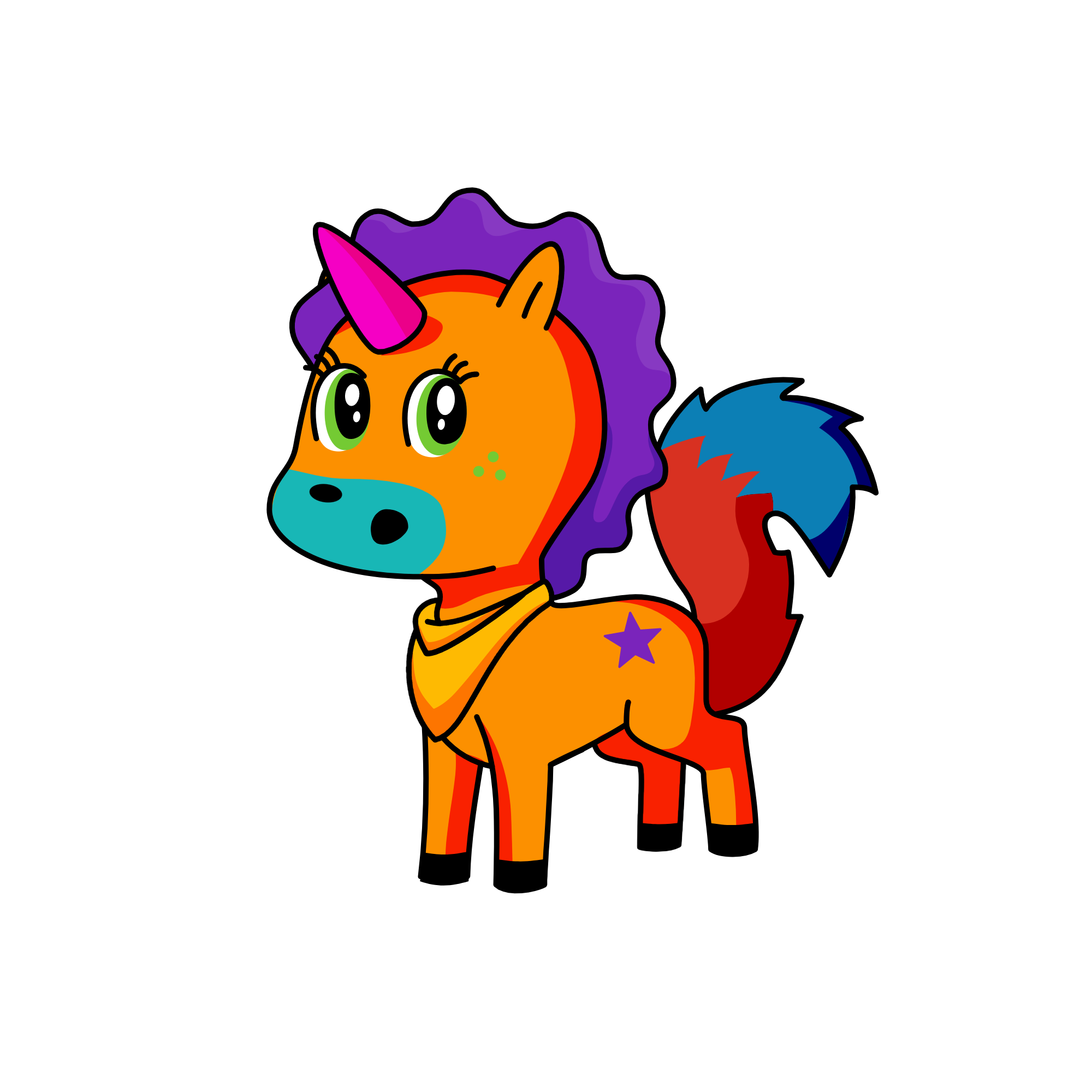 SHELDON, the unicorn