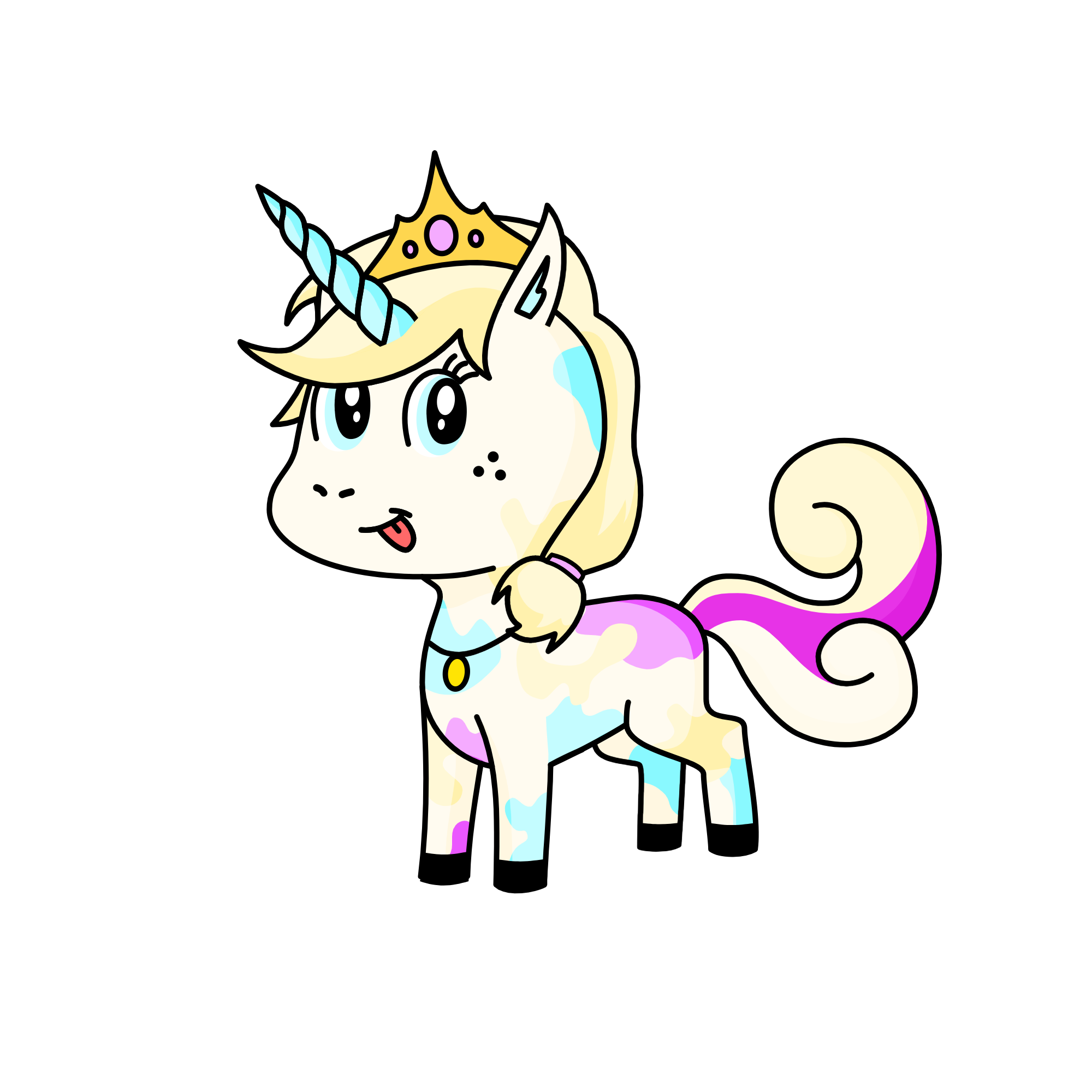 Seashell, the unicorn