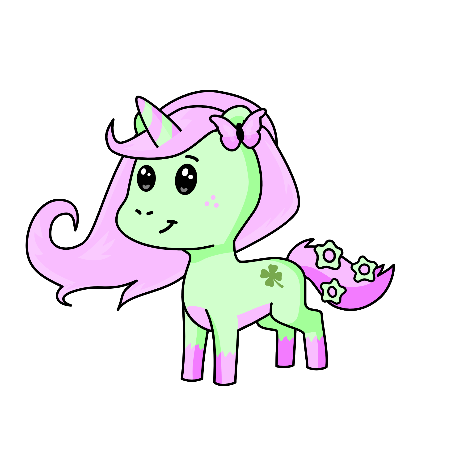 Flora, the unicorn
