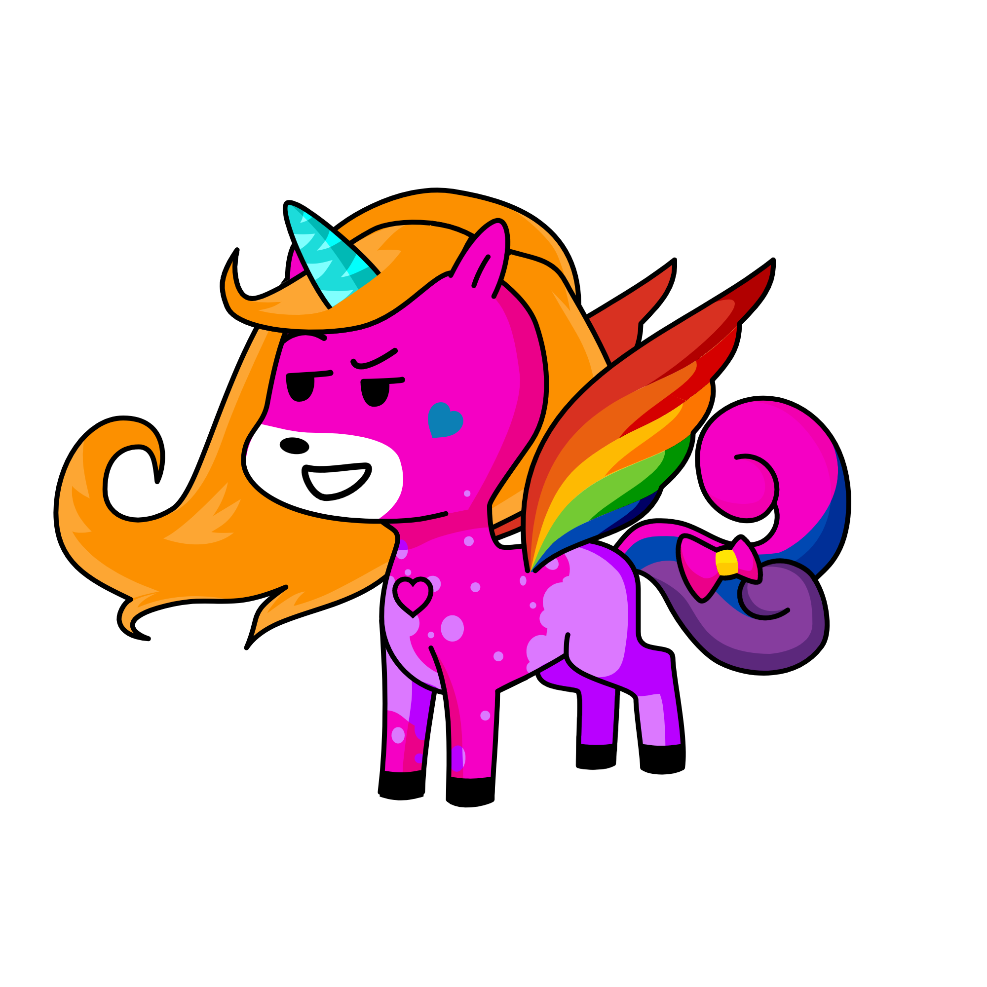 FOR MY FRAND, the unicorn
