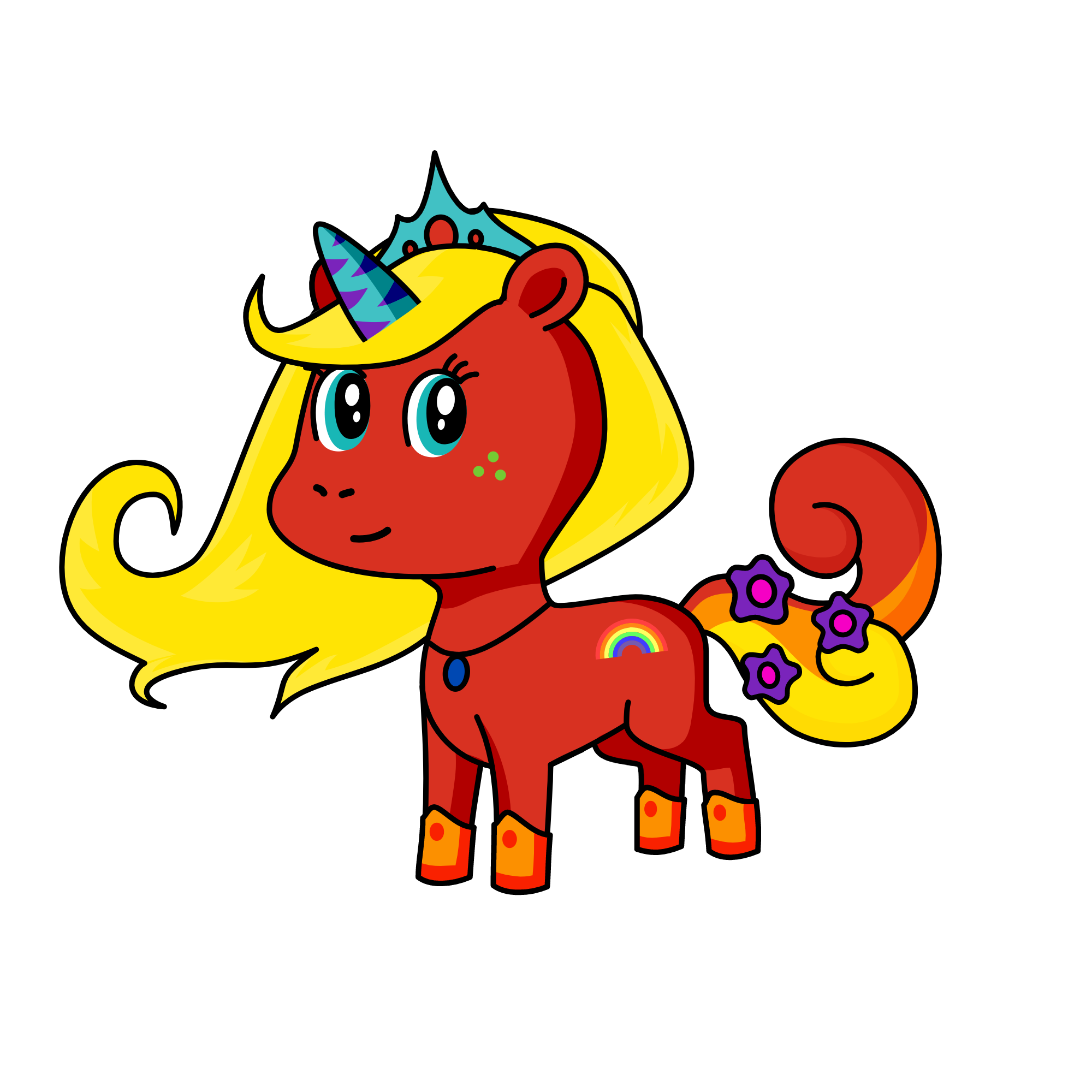Iris, the unicorn