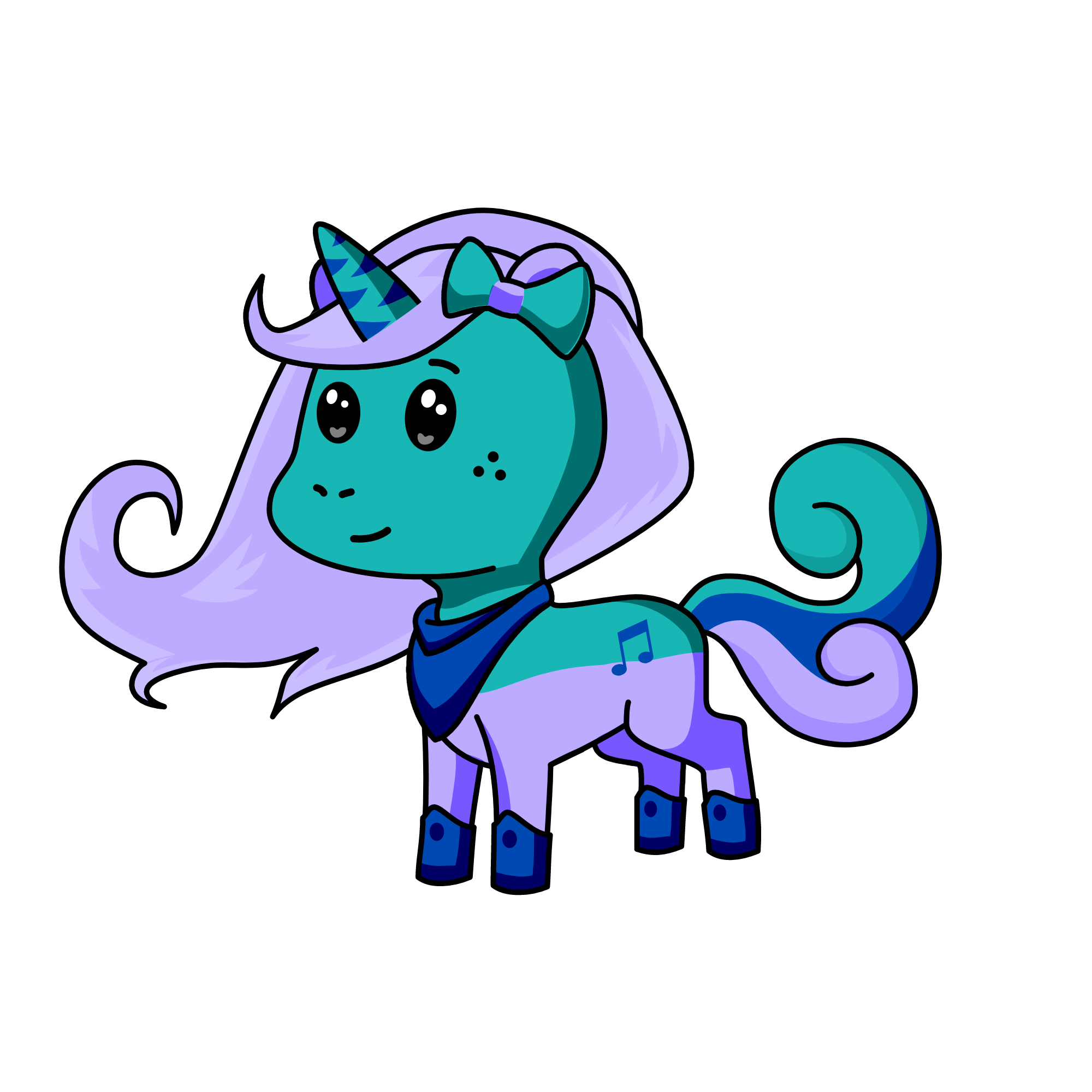 Emmy, the unicorn