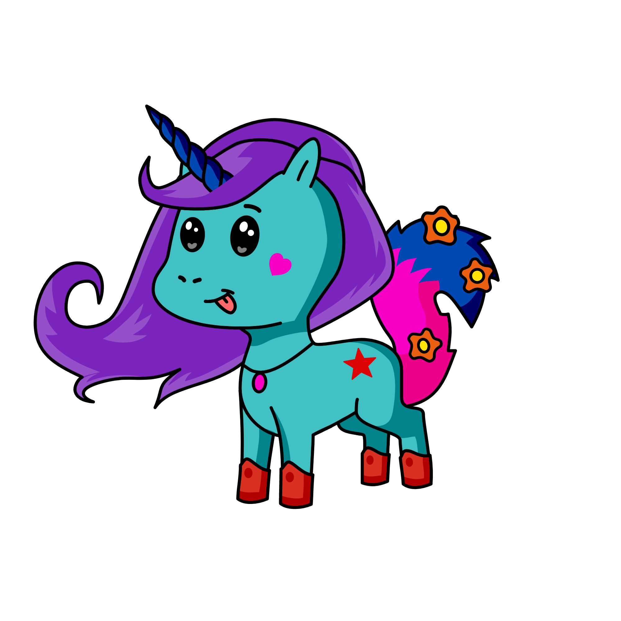 Cookie, the unicorn
