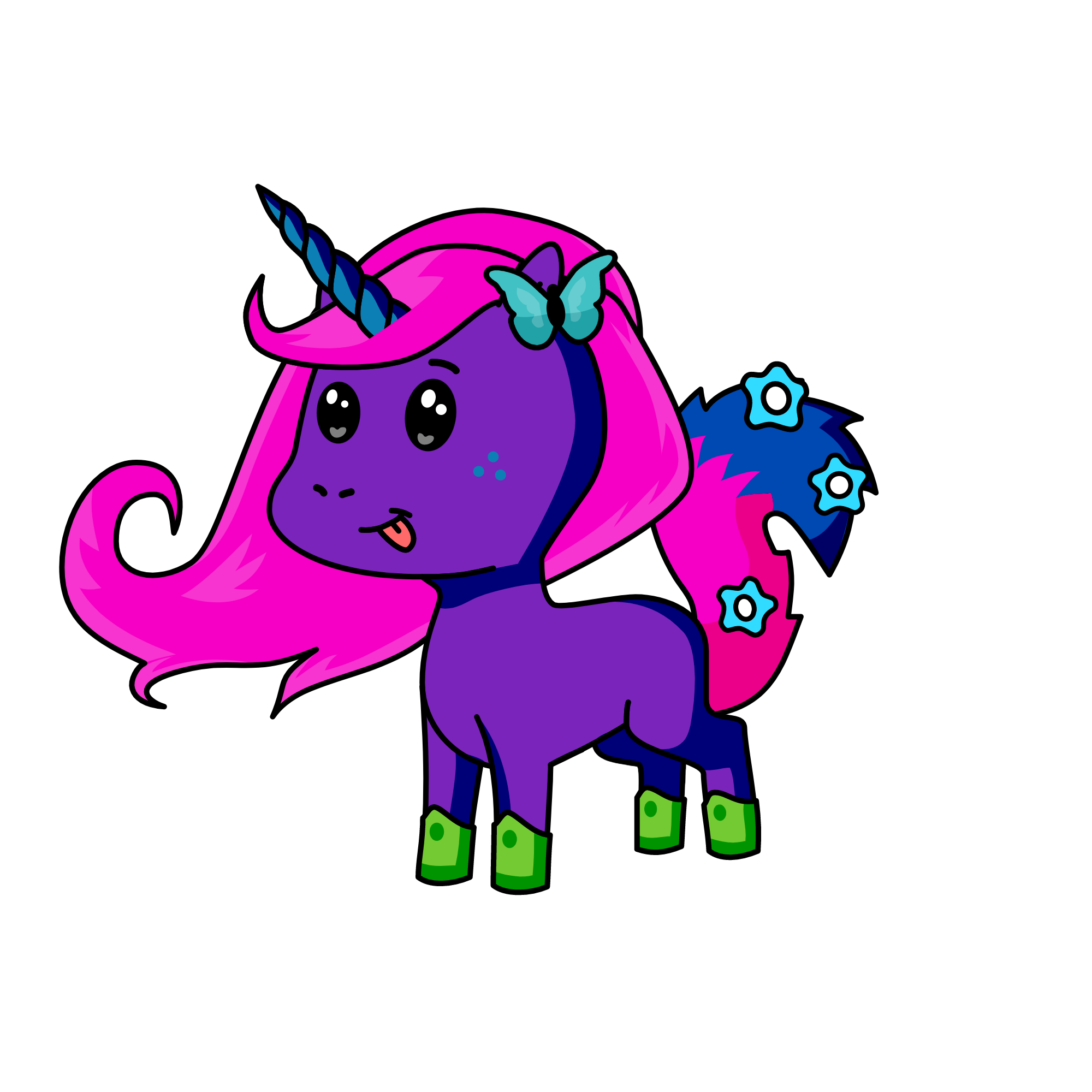 flora, the unicorn