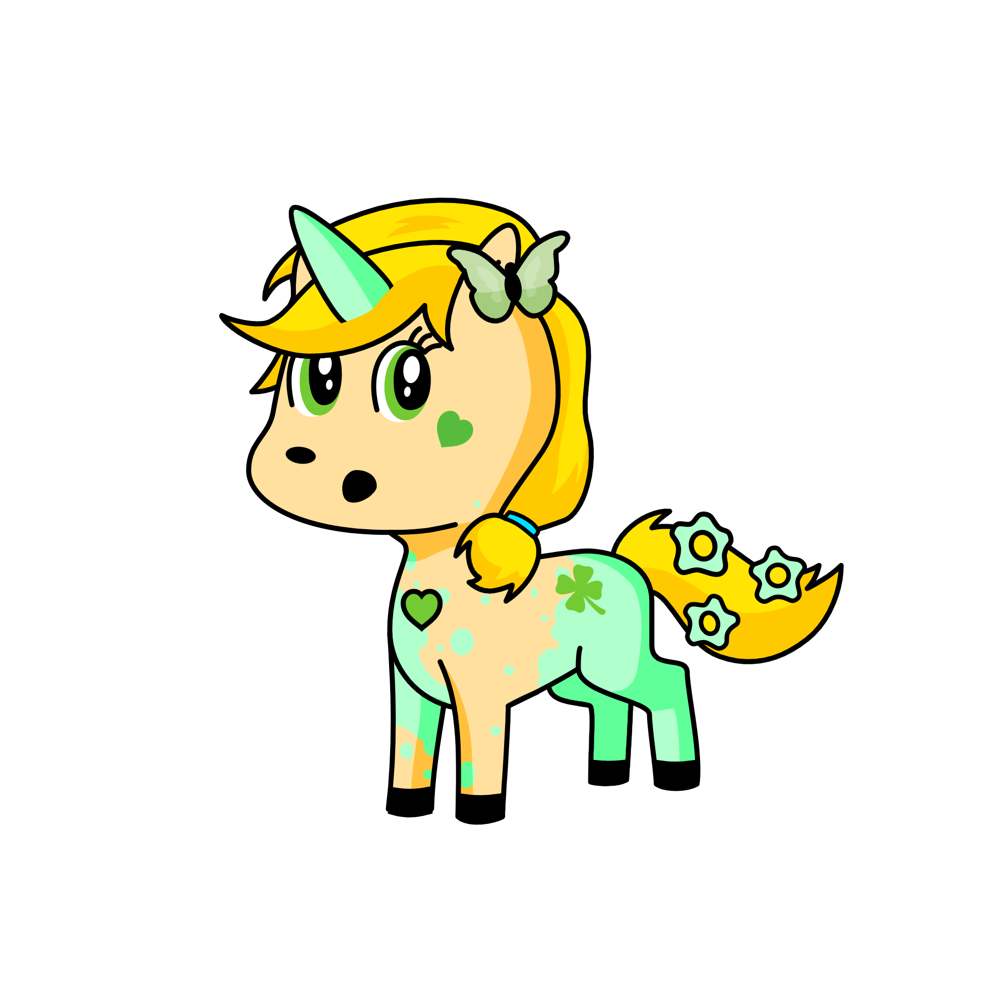 buttercup, the unicorn