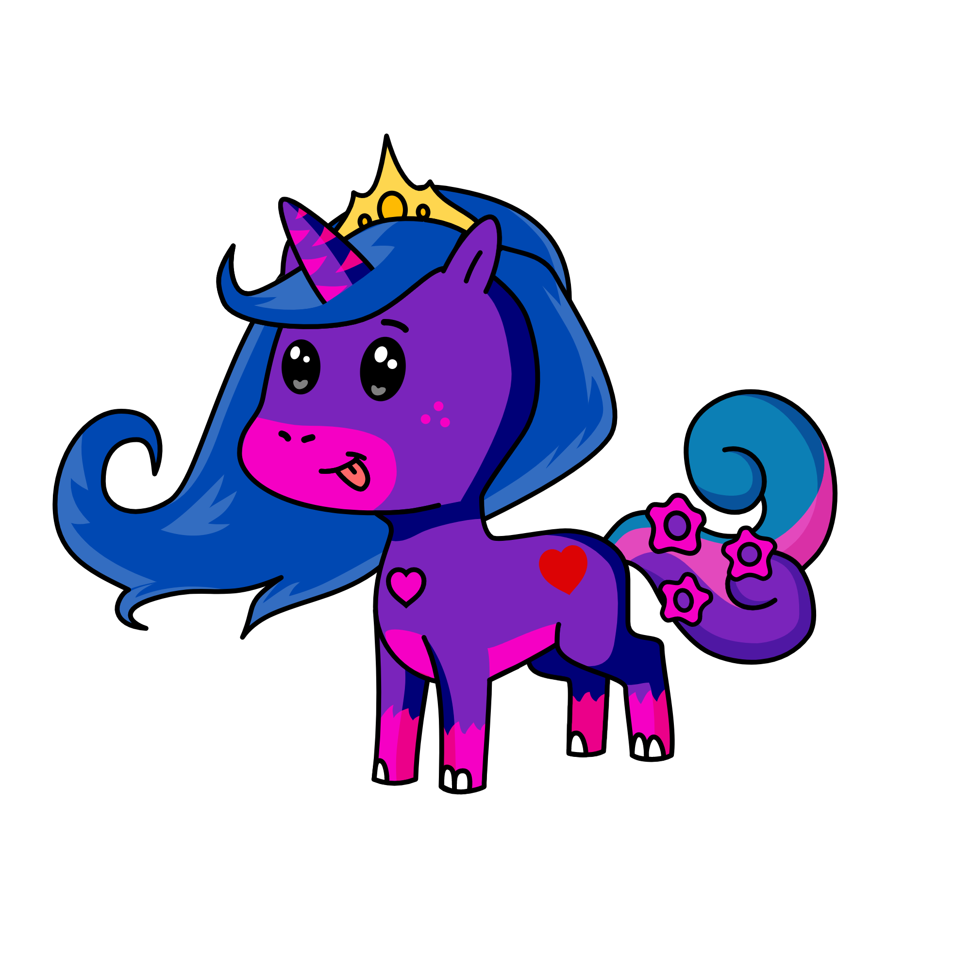 Love, the unicorn