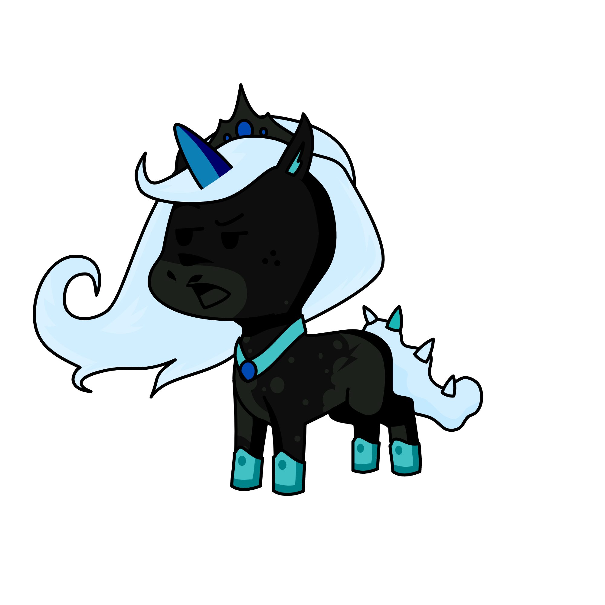 lesbian queen, the unicorn