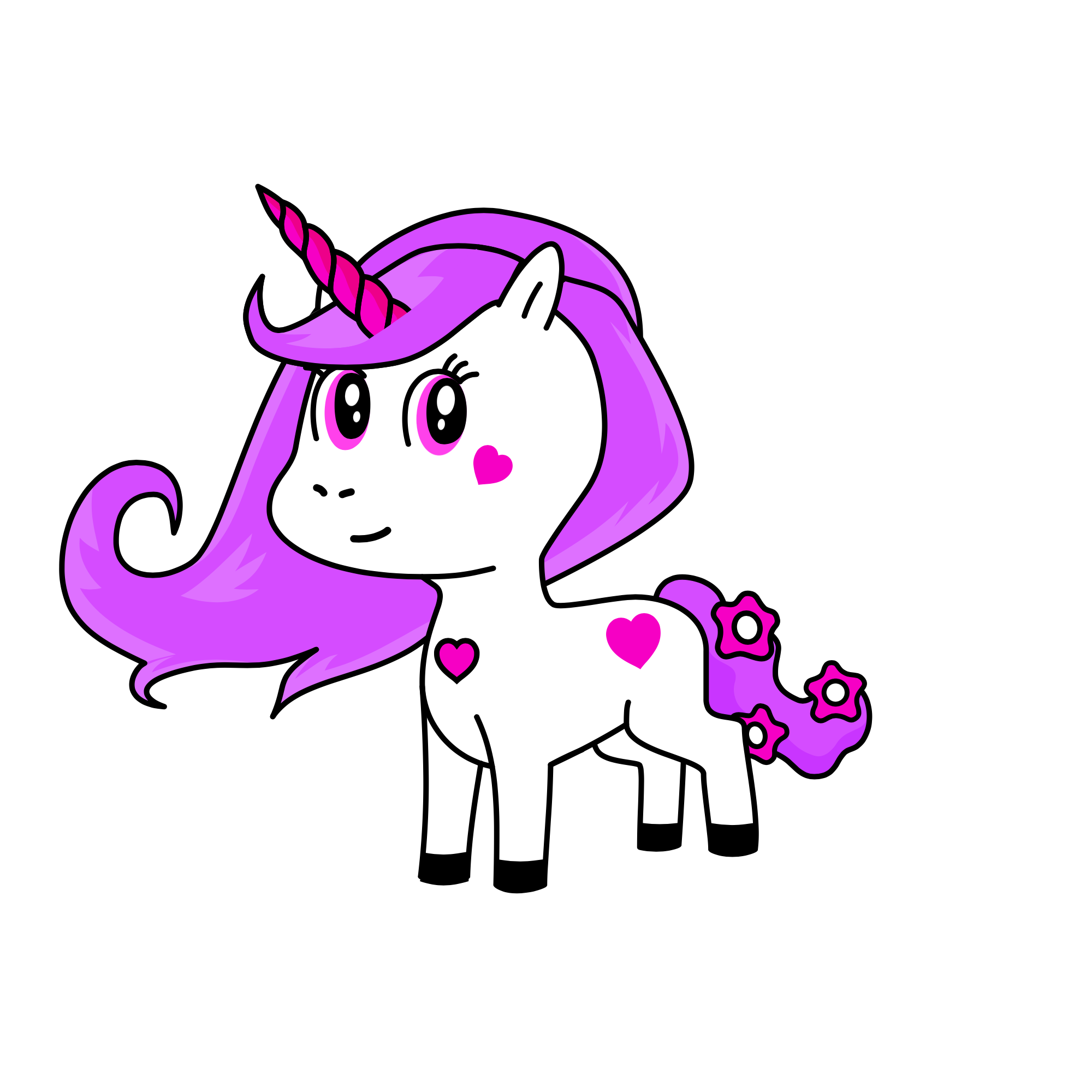 Sparkle hoof , the unicorn