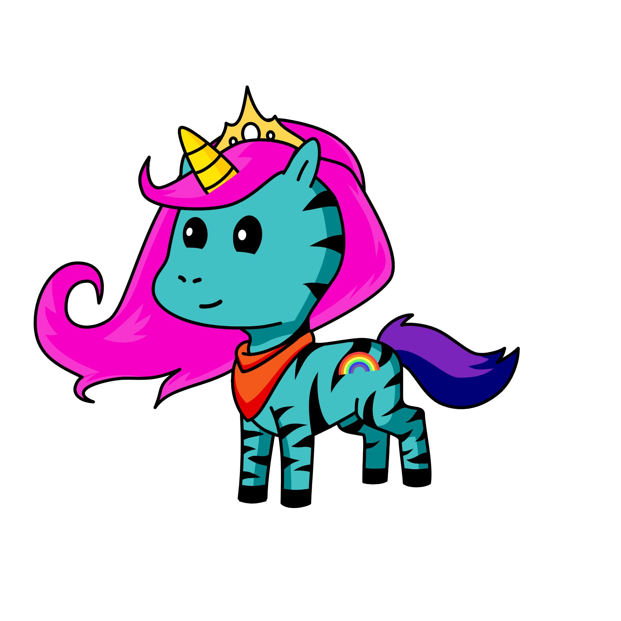 zeberacorn, the unicorn