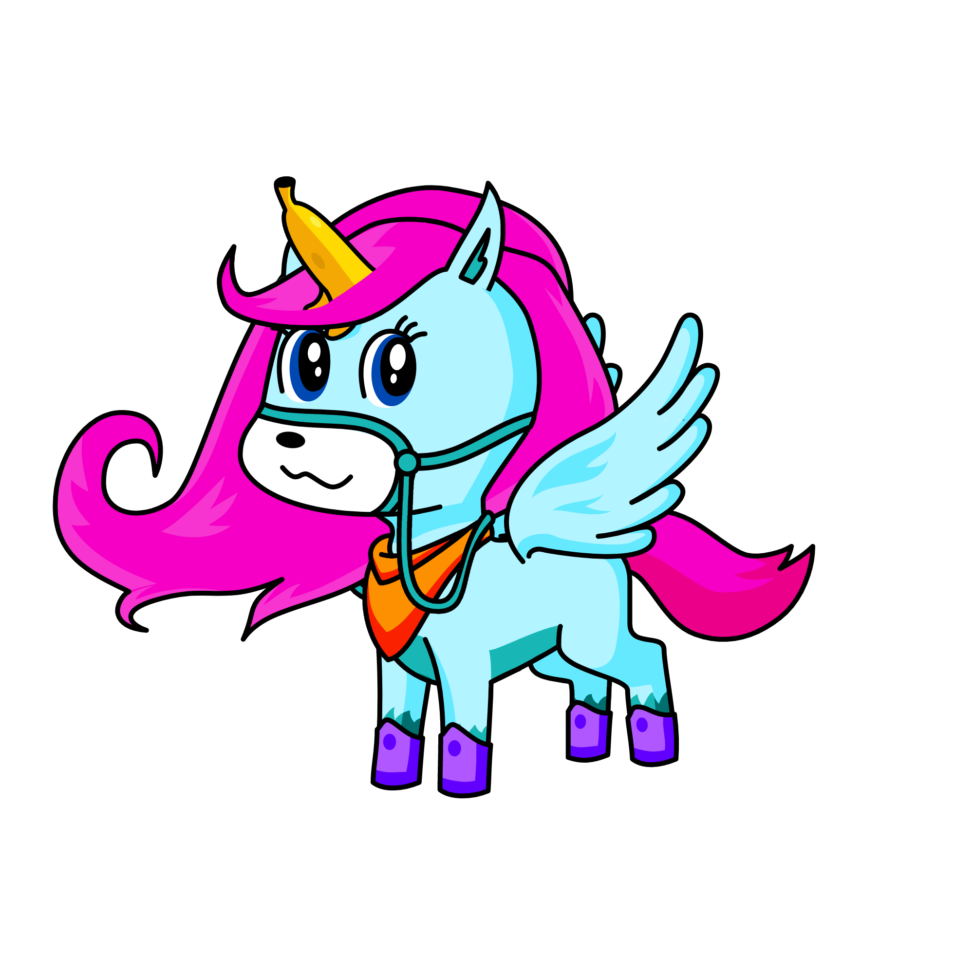 qwafsgdhfjgkyihgfhdgsfdcx, the unicorn