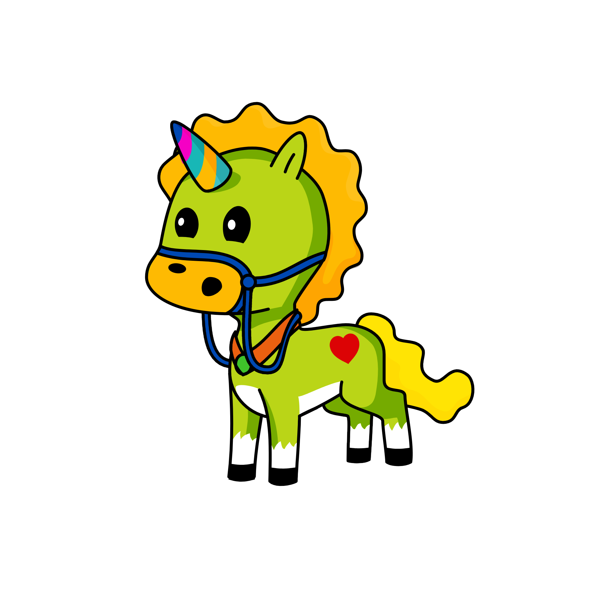 ol9iujyhgfdre, the unicorn