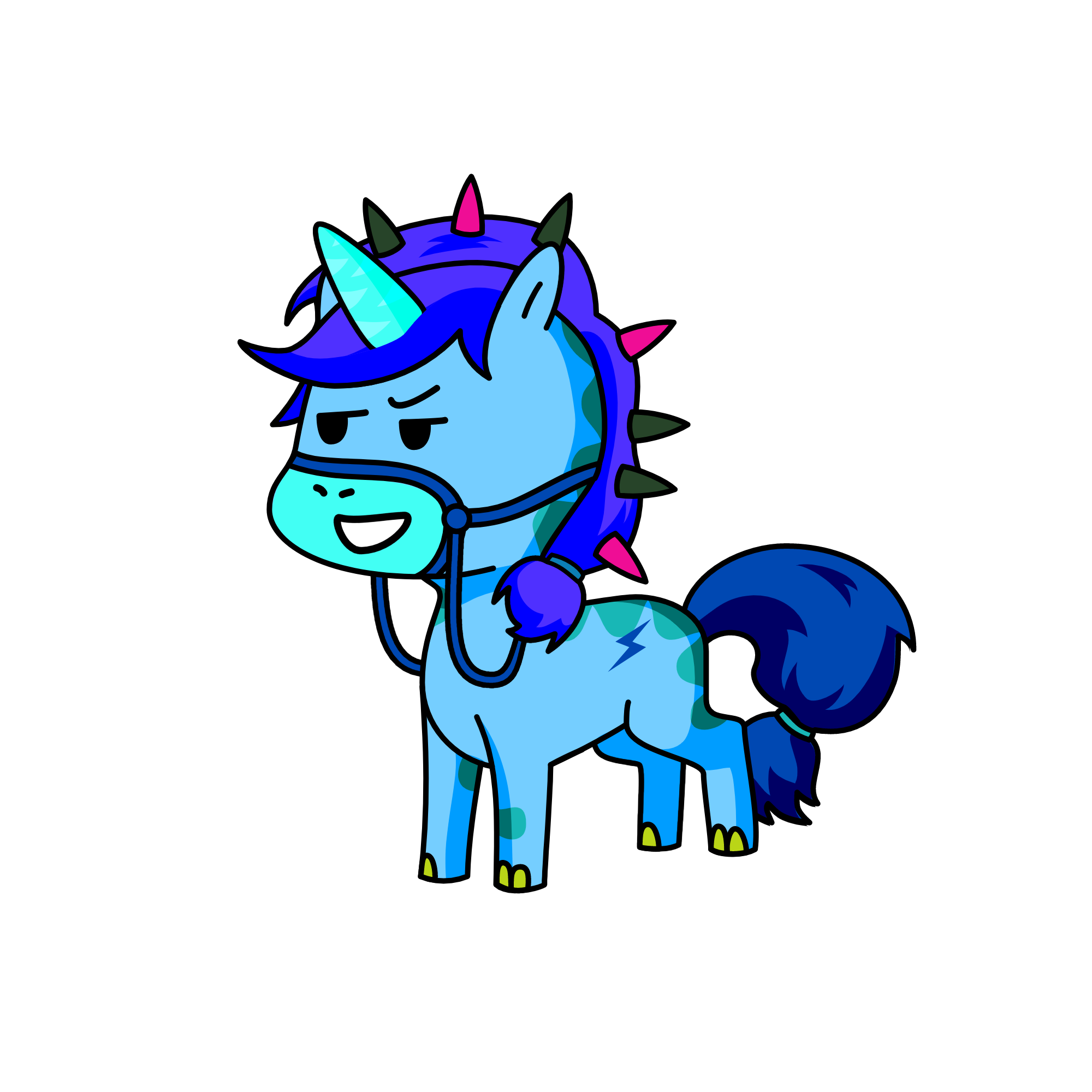 Dash, the unicorn
