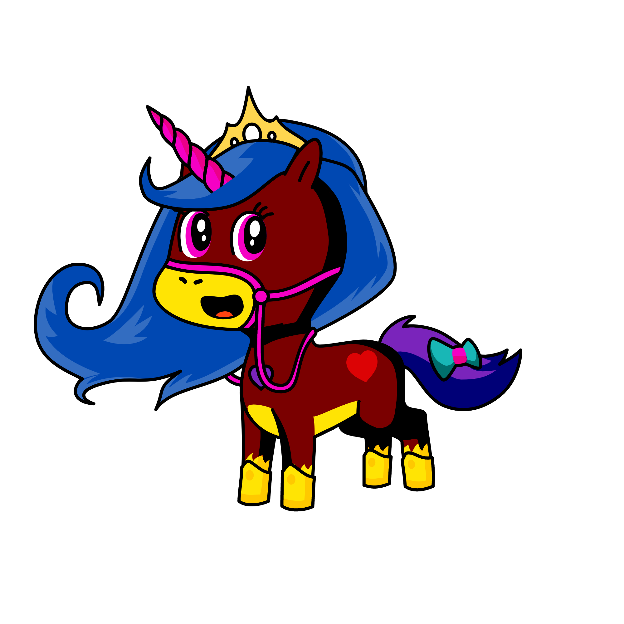 Harper, the unicorn