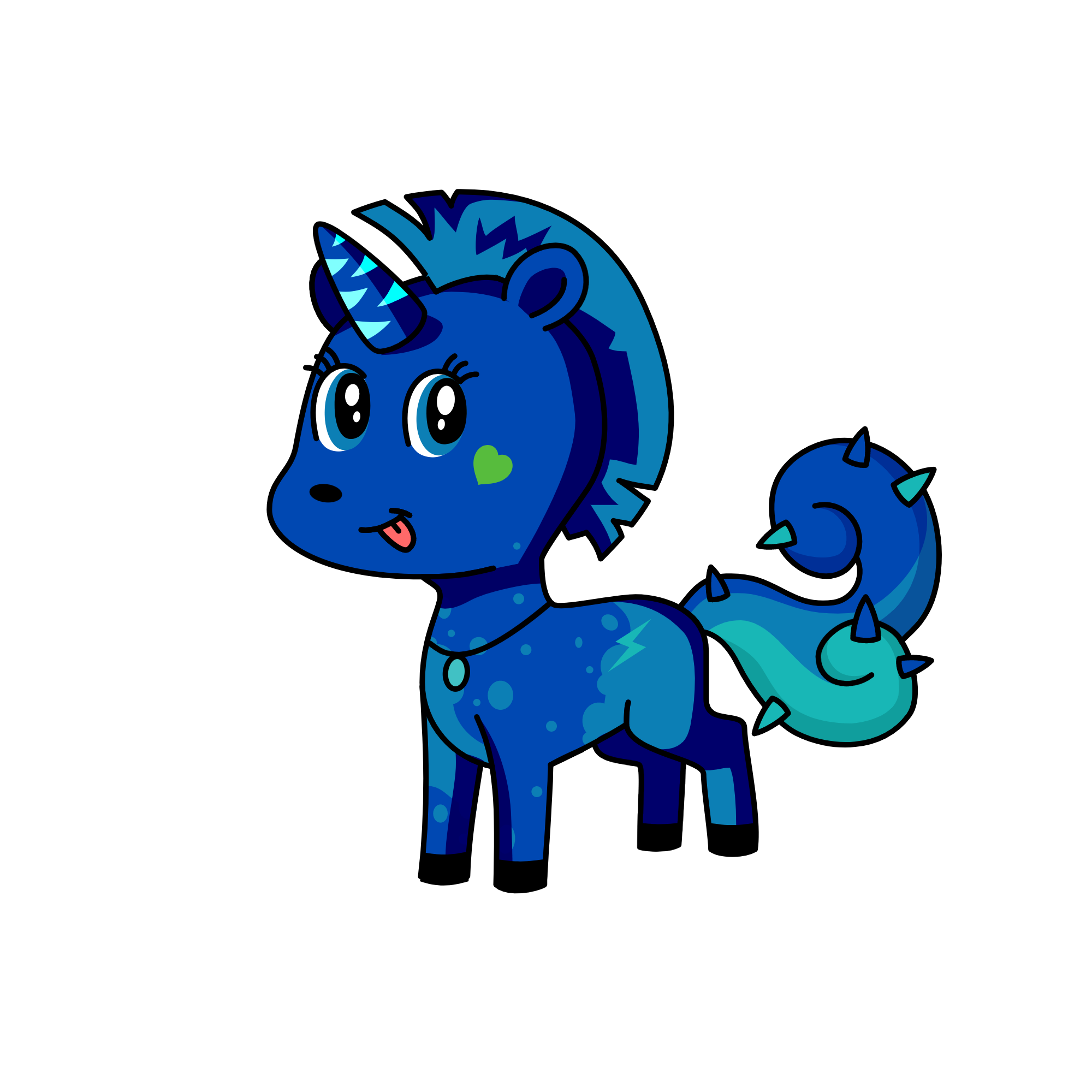 water element💧, the unicorn