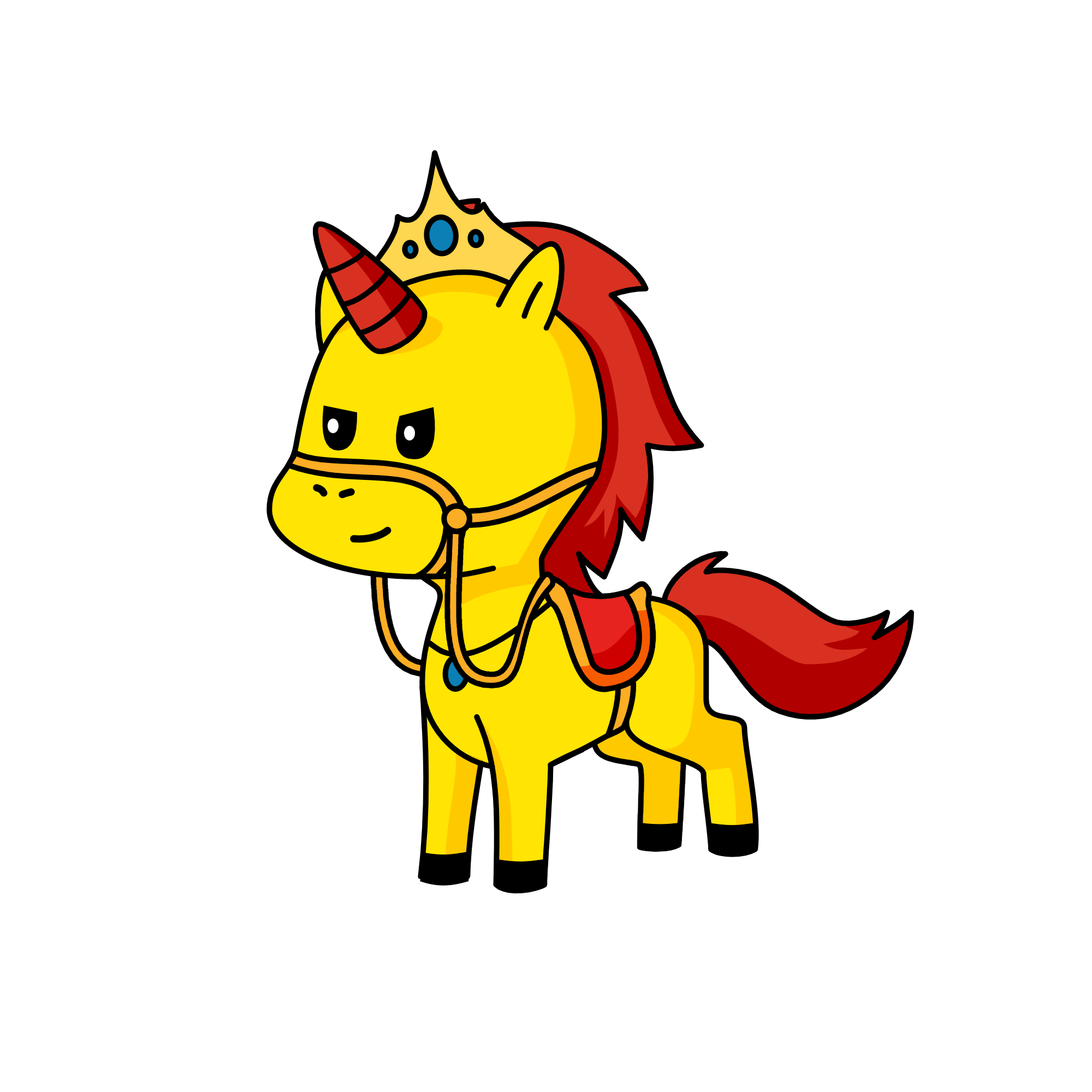Fast, the unicorn