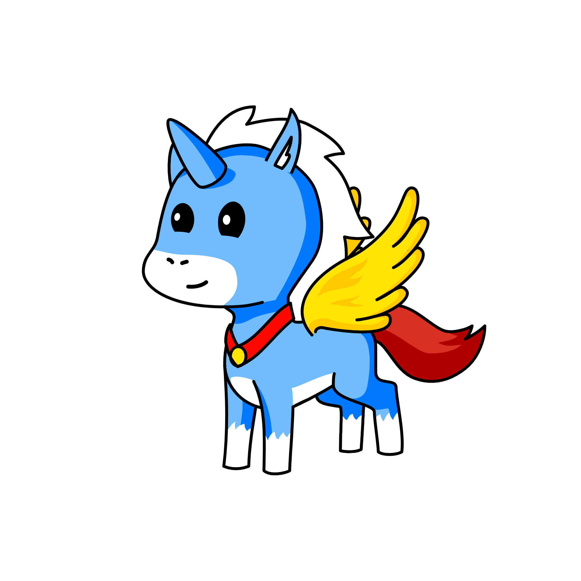 doraemon, the unicorn