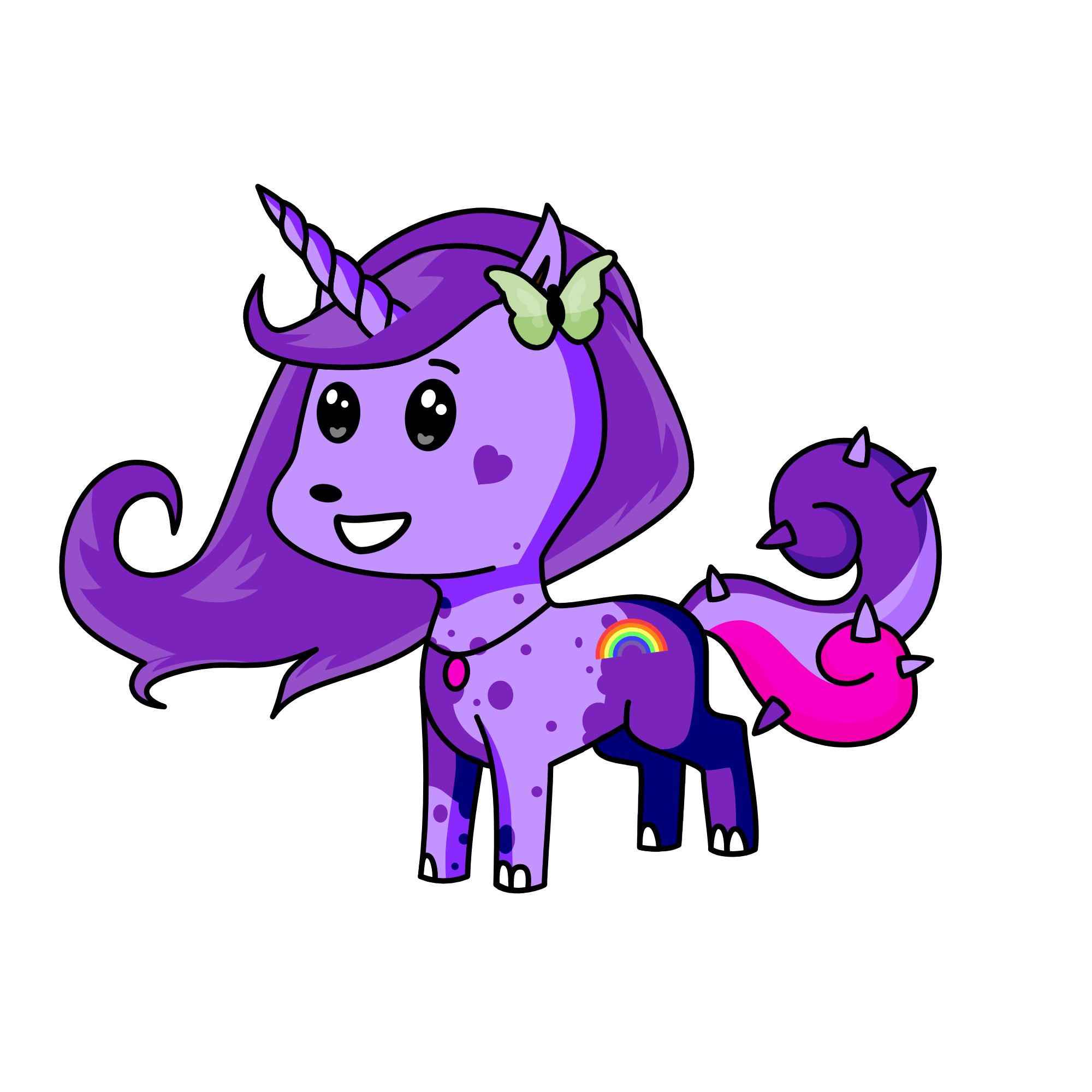 Mina, the unicorn