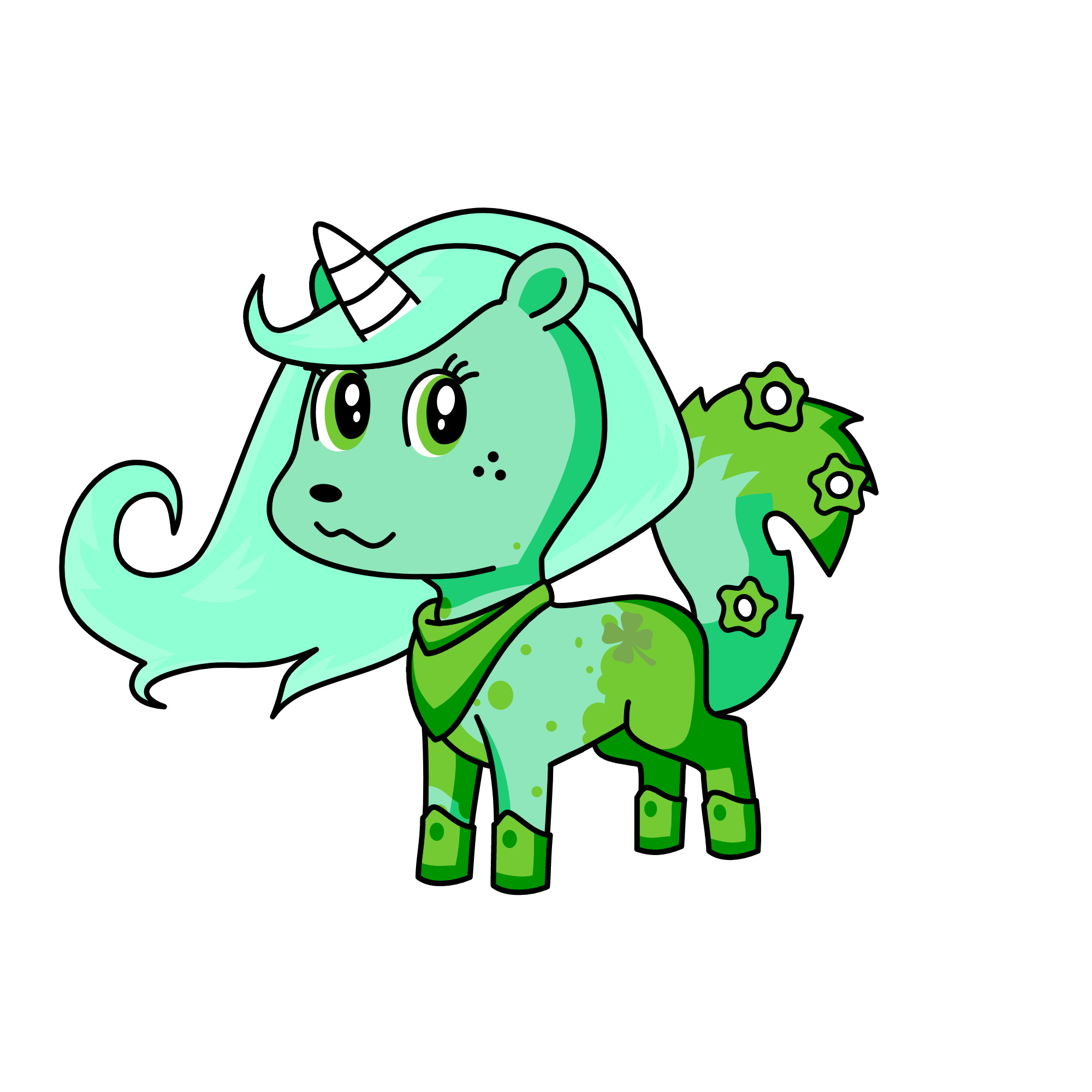 lucky, the unicorn