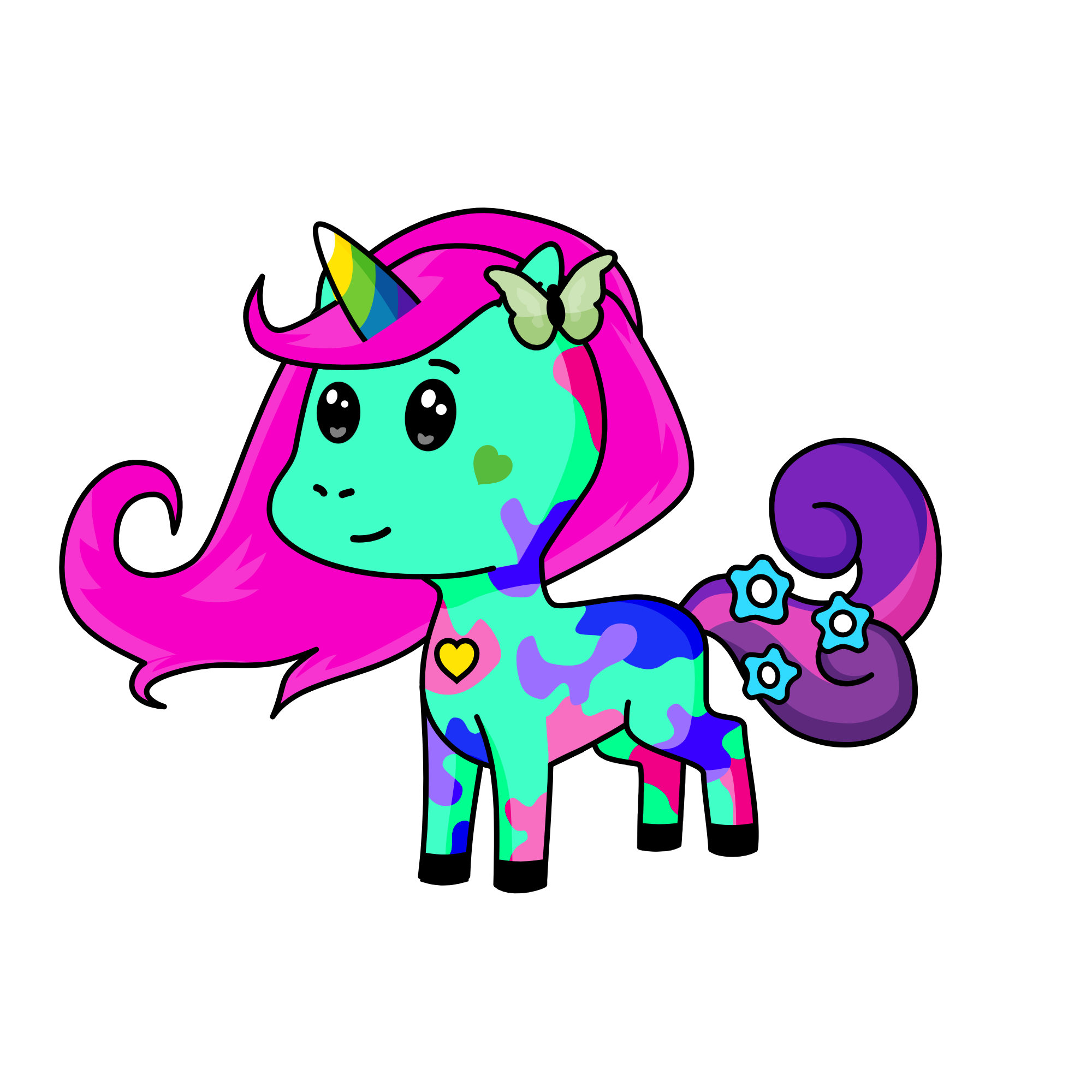 Light, the unicorn