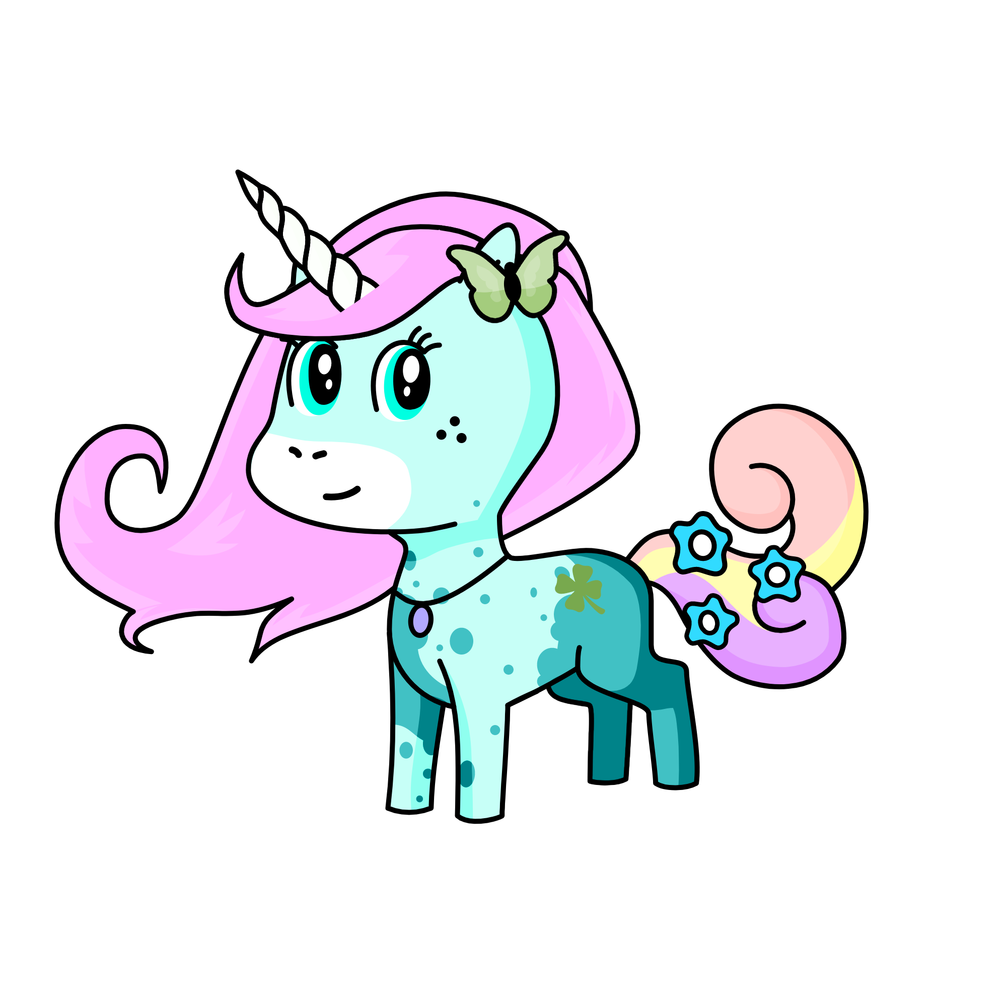 Luna, the unicorn
