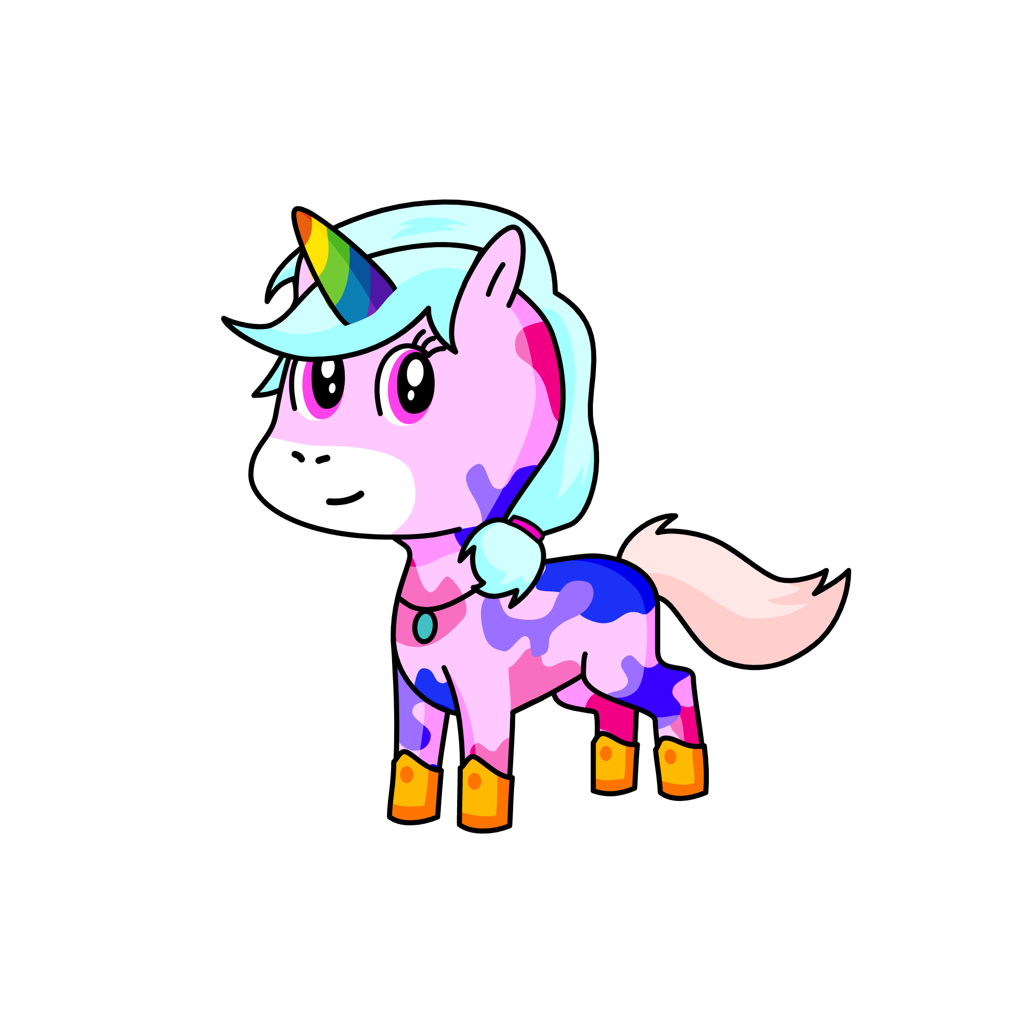 Spring Bloom, the unicorn