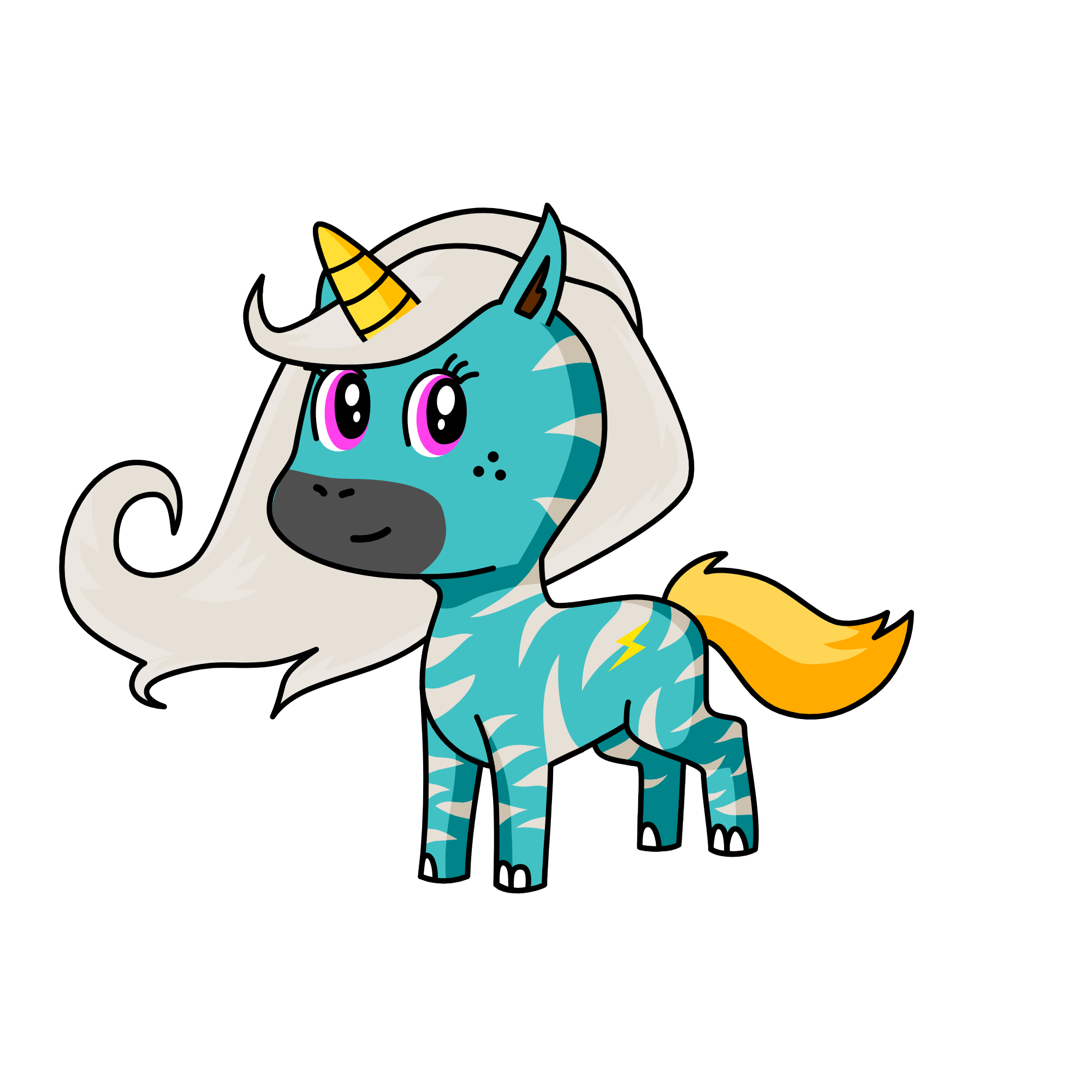 gapia, the unicorn