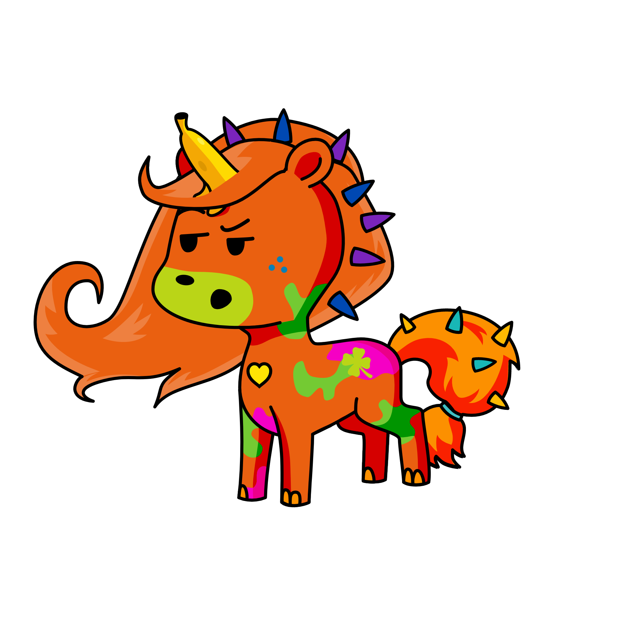 gftghbnjmnbvcxdrftgyhg, the unicorn