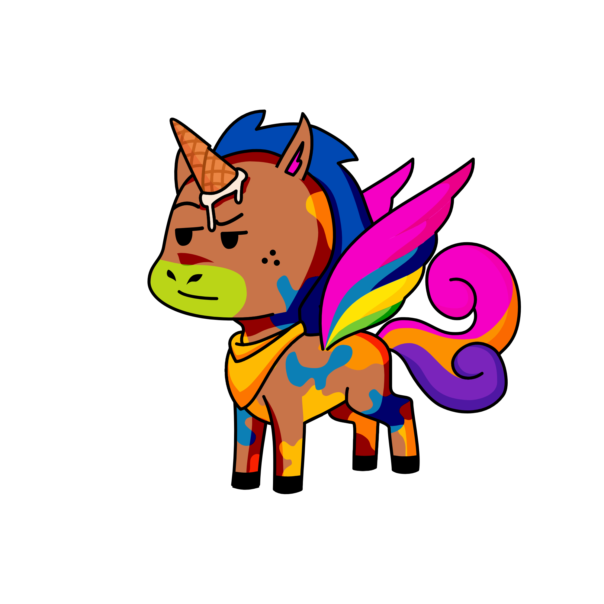 8uy7trfdew, the unicorn