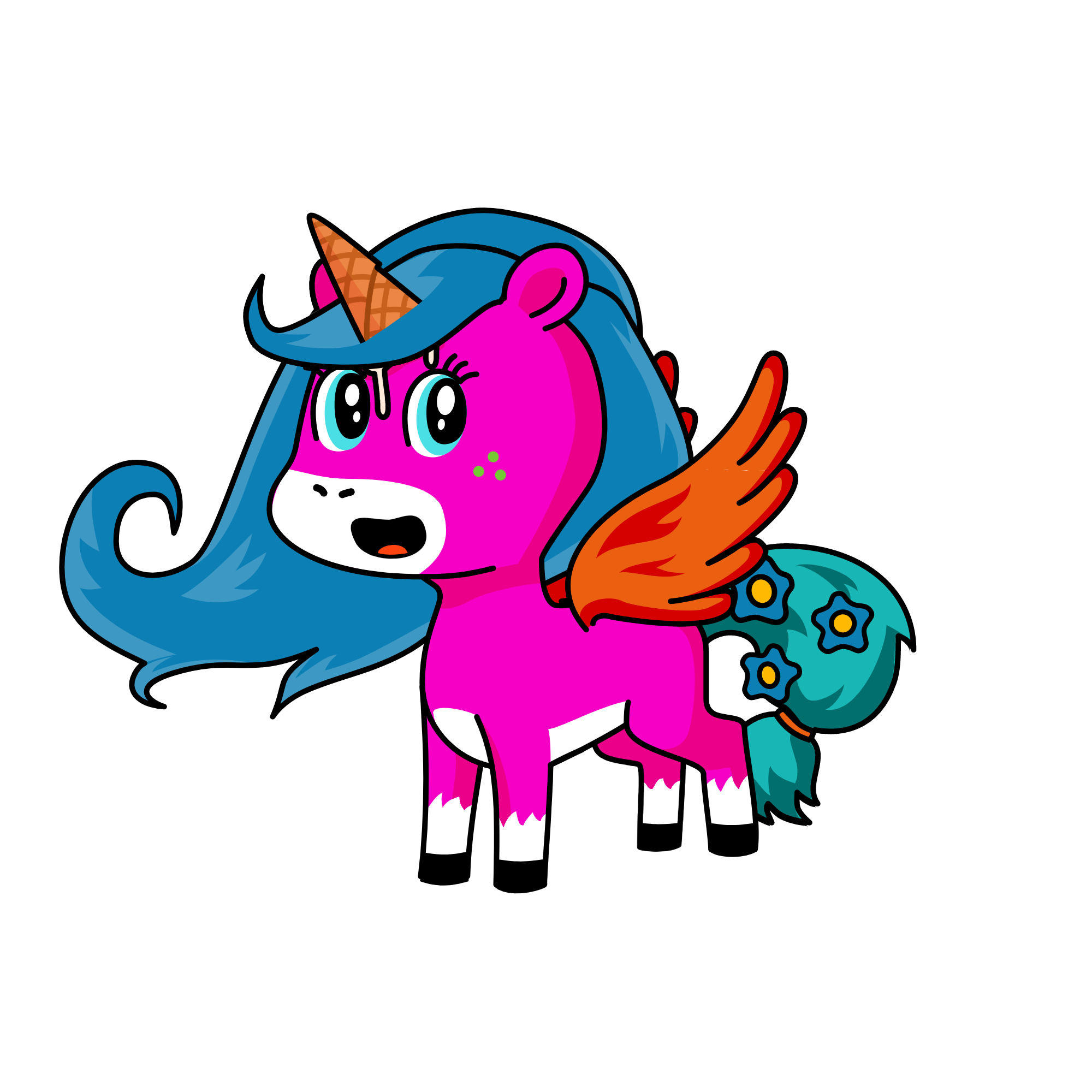 7y8u9iuygt, the unicorn