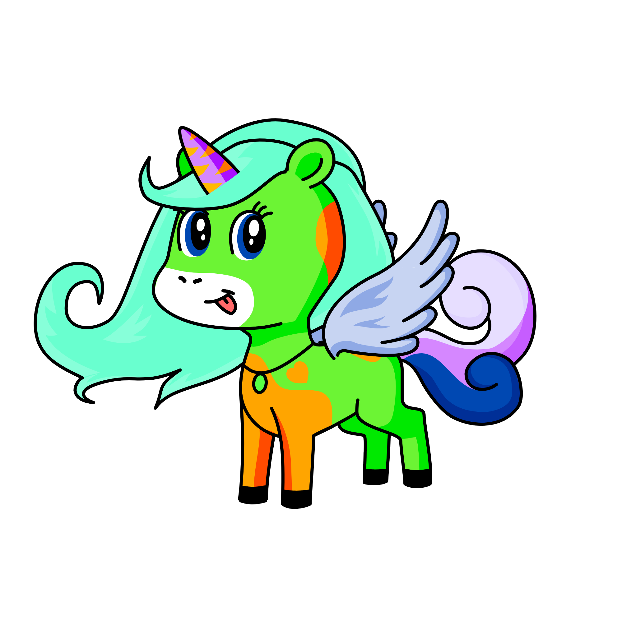 Stormfly, the unicorn