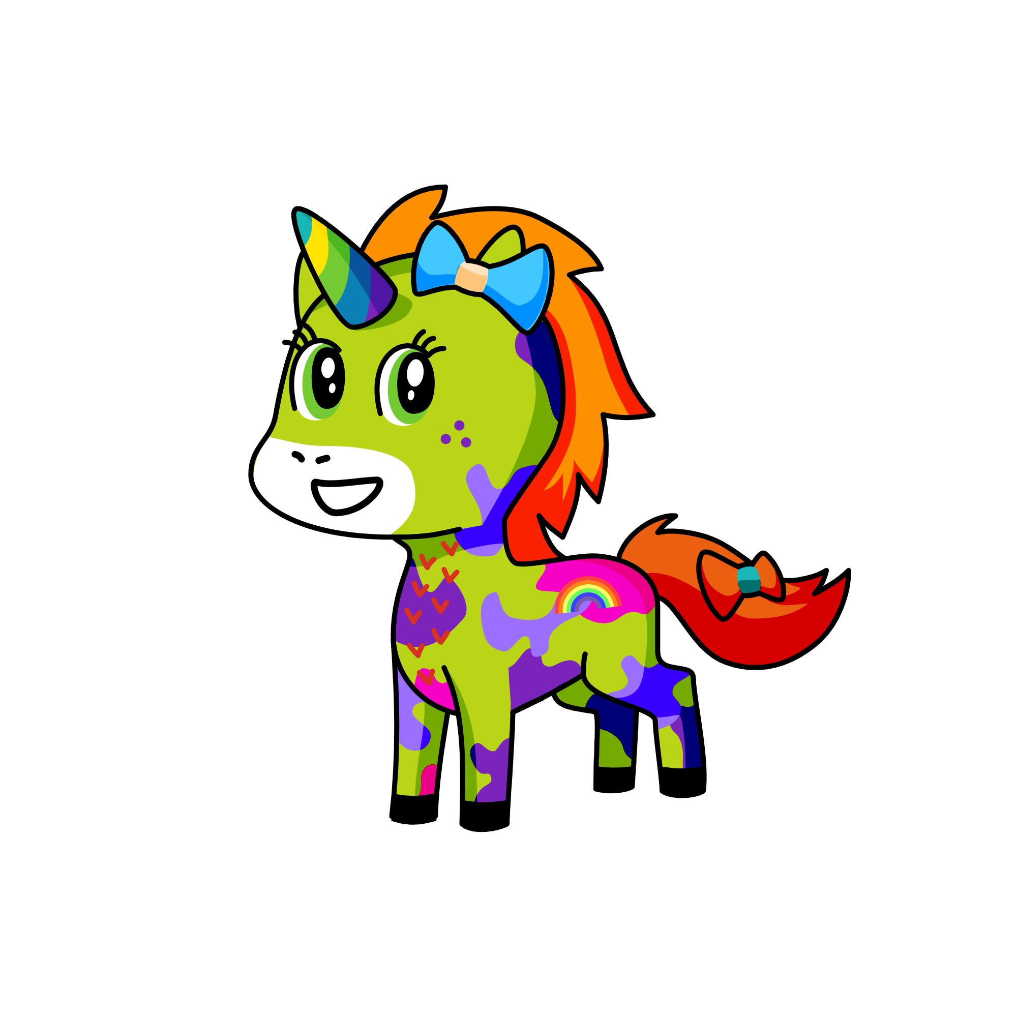 Phoebeoreos!!!, the unicorn