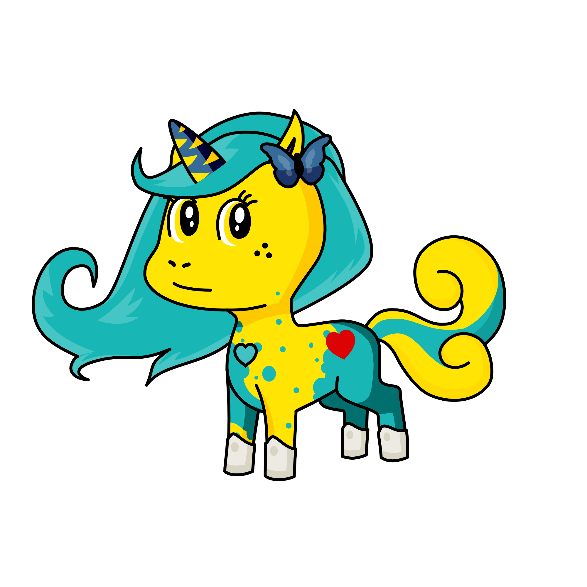 lovvey, the unicorn