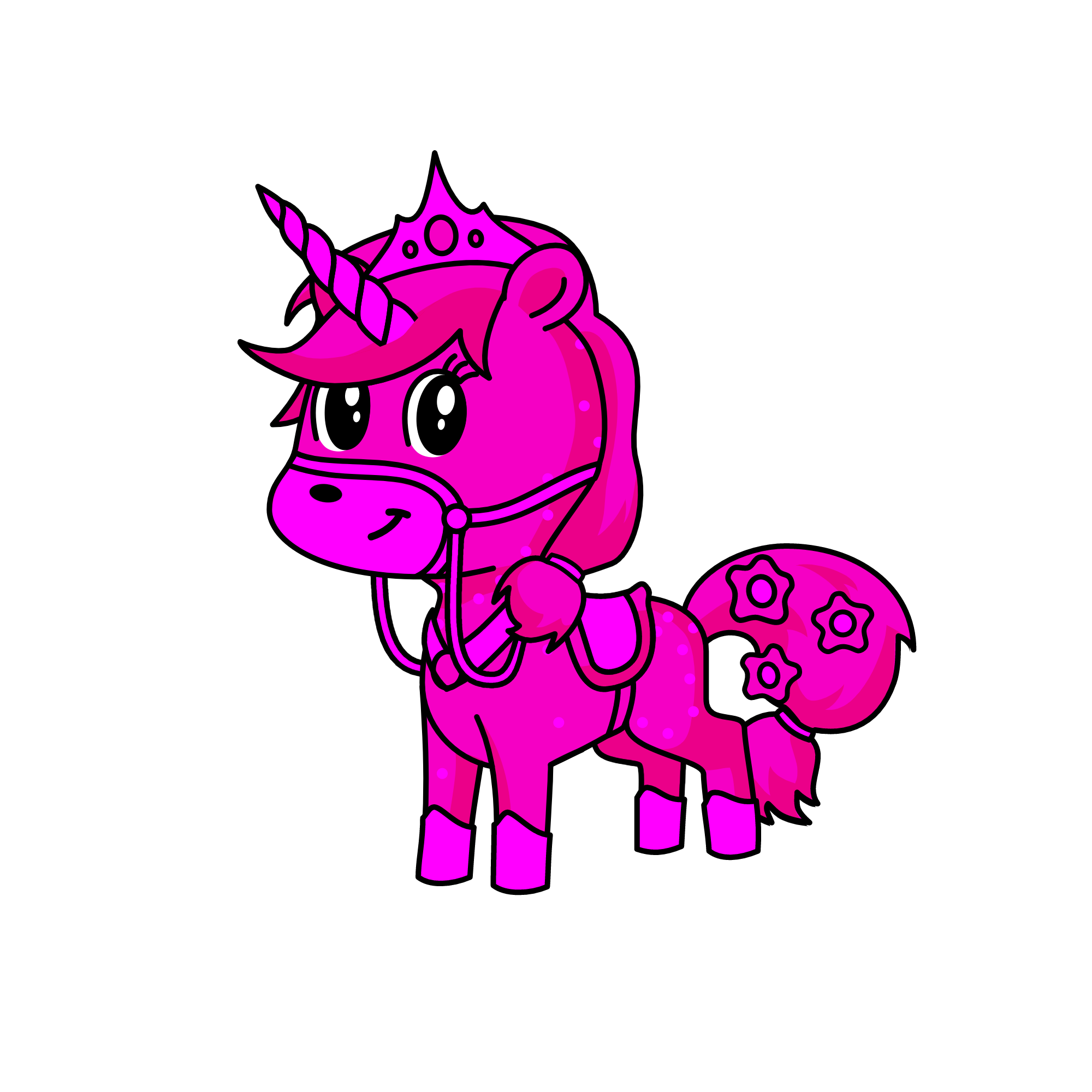 PINKY, the unicorn