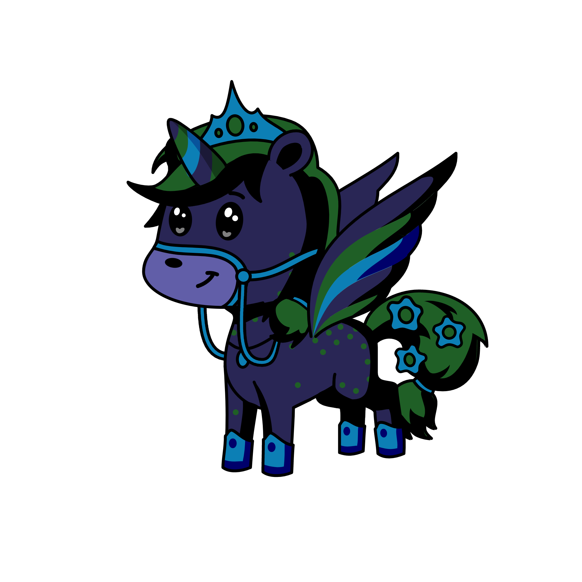 Beauty, the unicorn