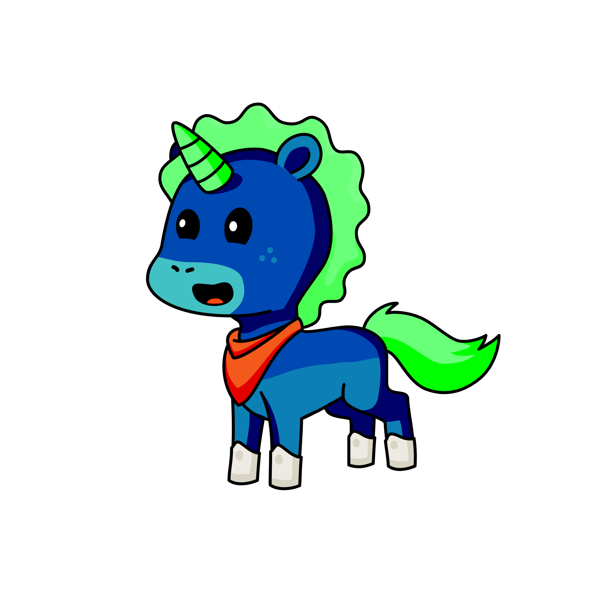 TIELUH, the unicorn