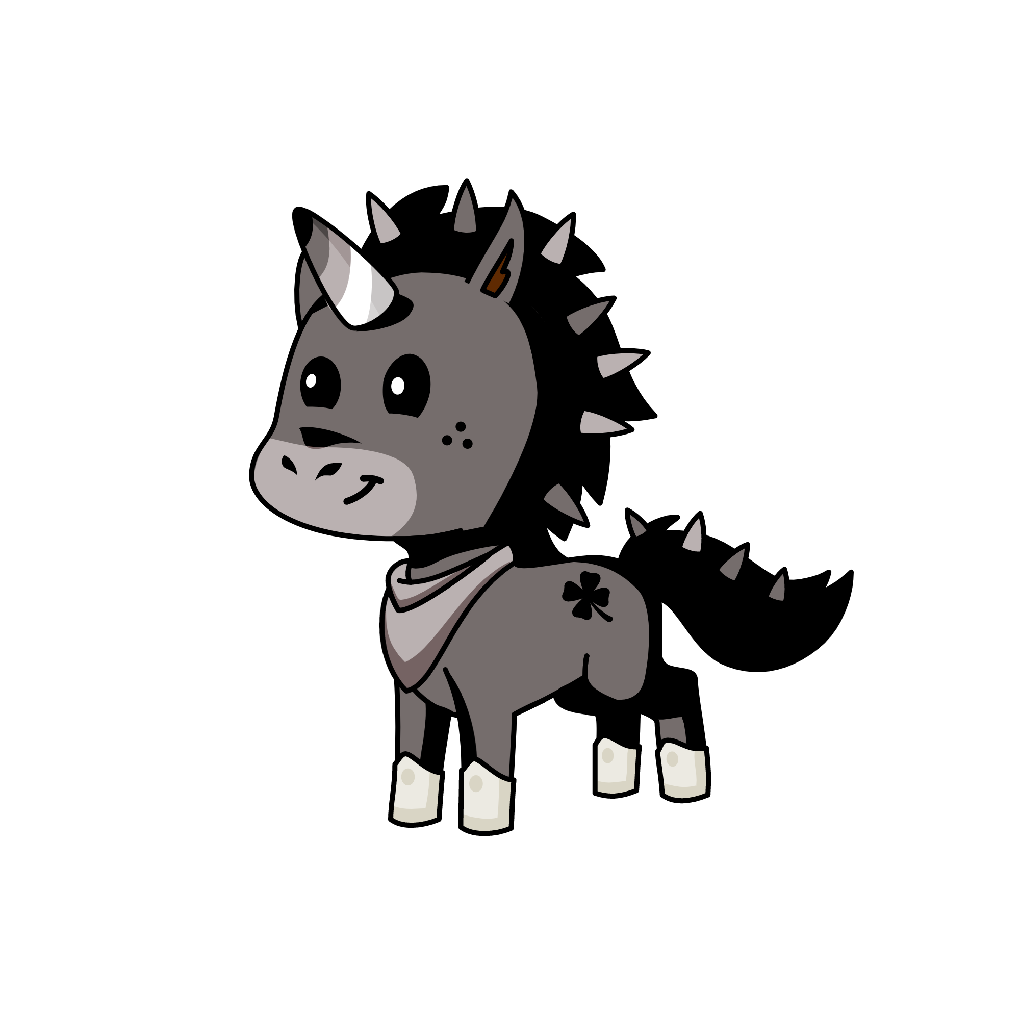 My Cute Demon, the unicorn