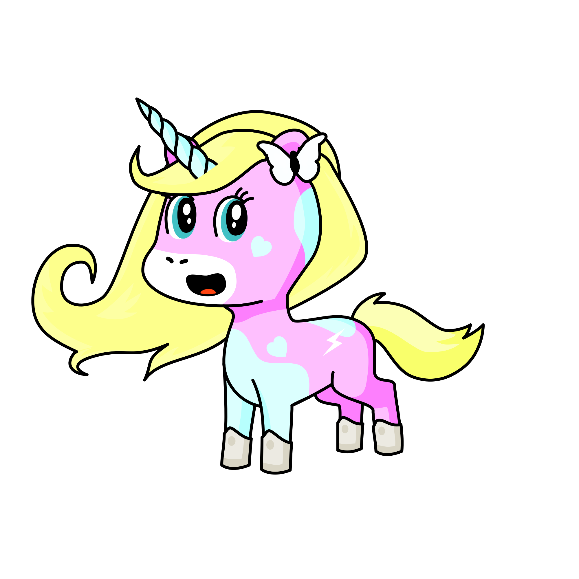 Esta, the unicorn