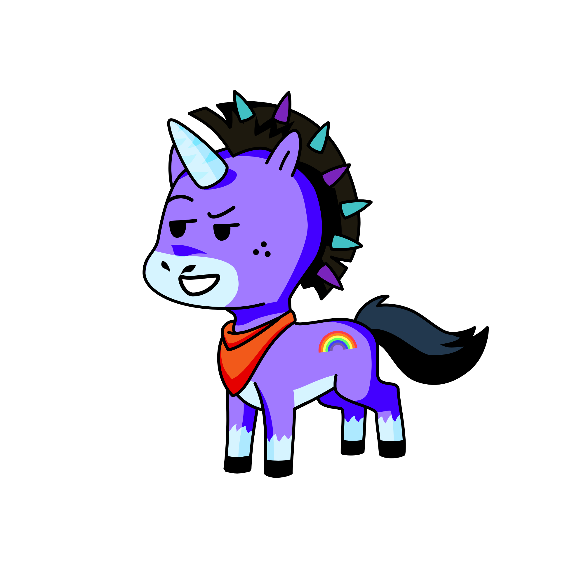 riley, the unicorn