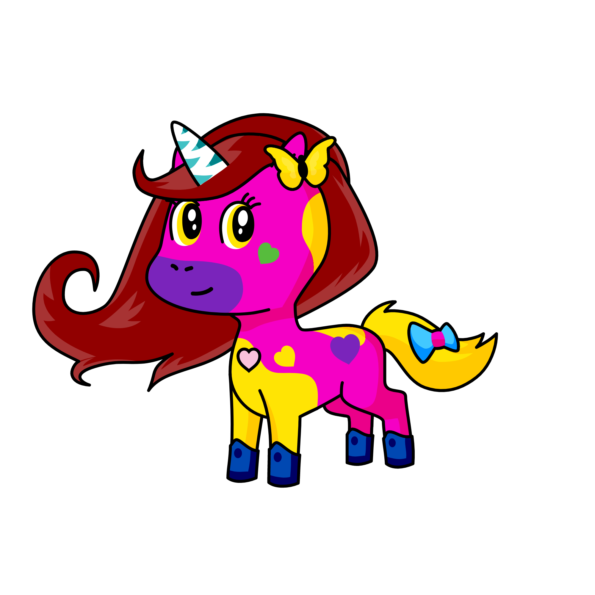 cloud, the unicorn