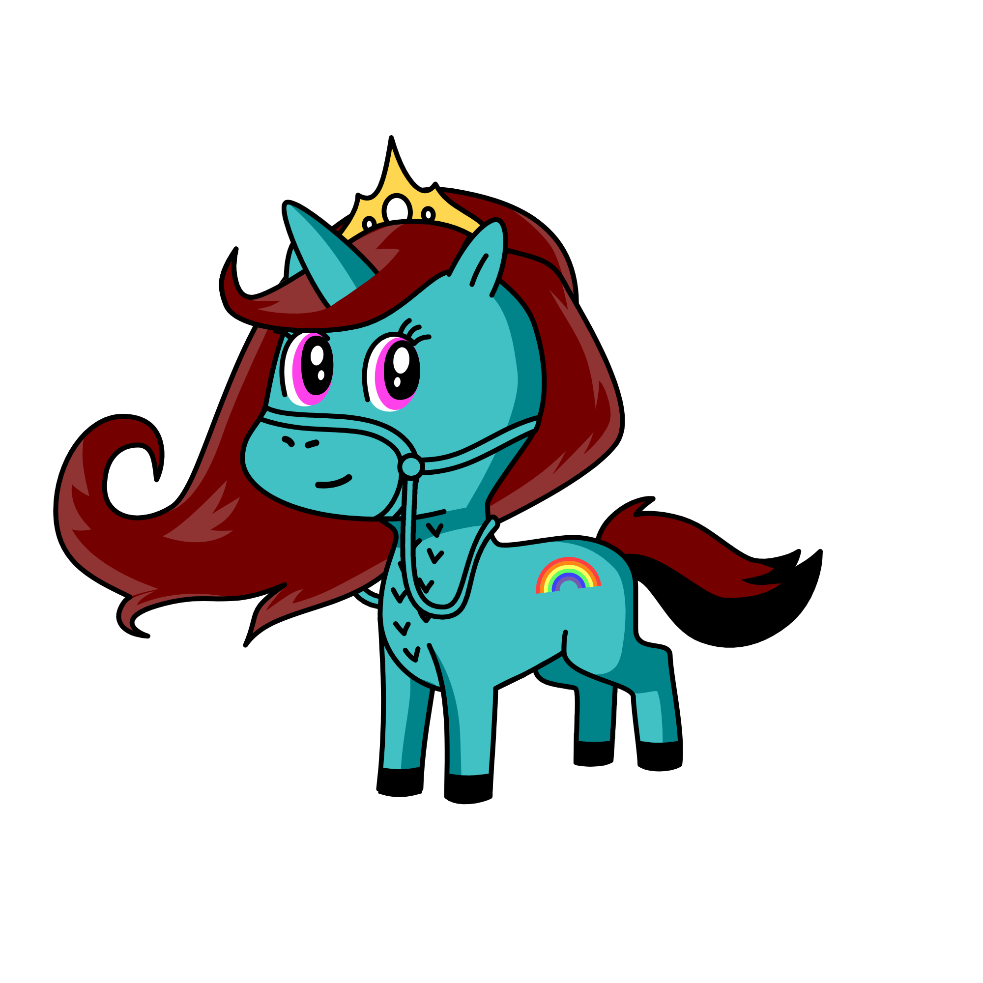 Gloria, the unicorn