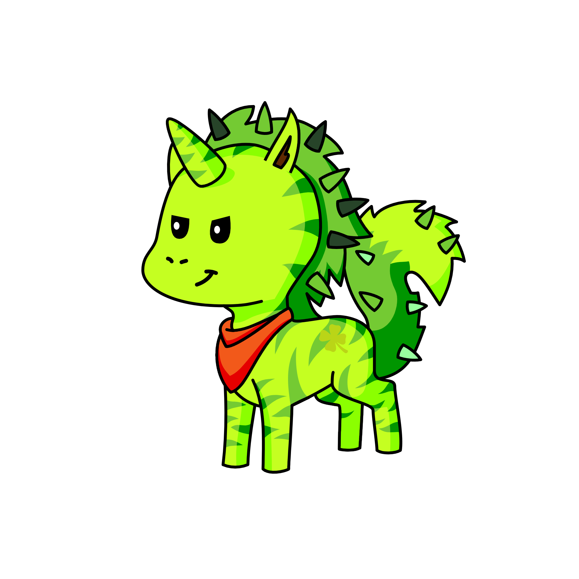 Dino, the unicorn