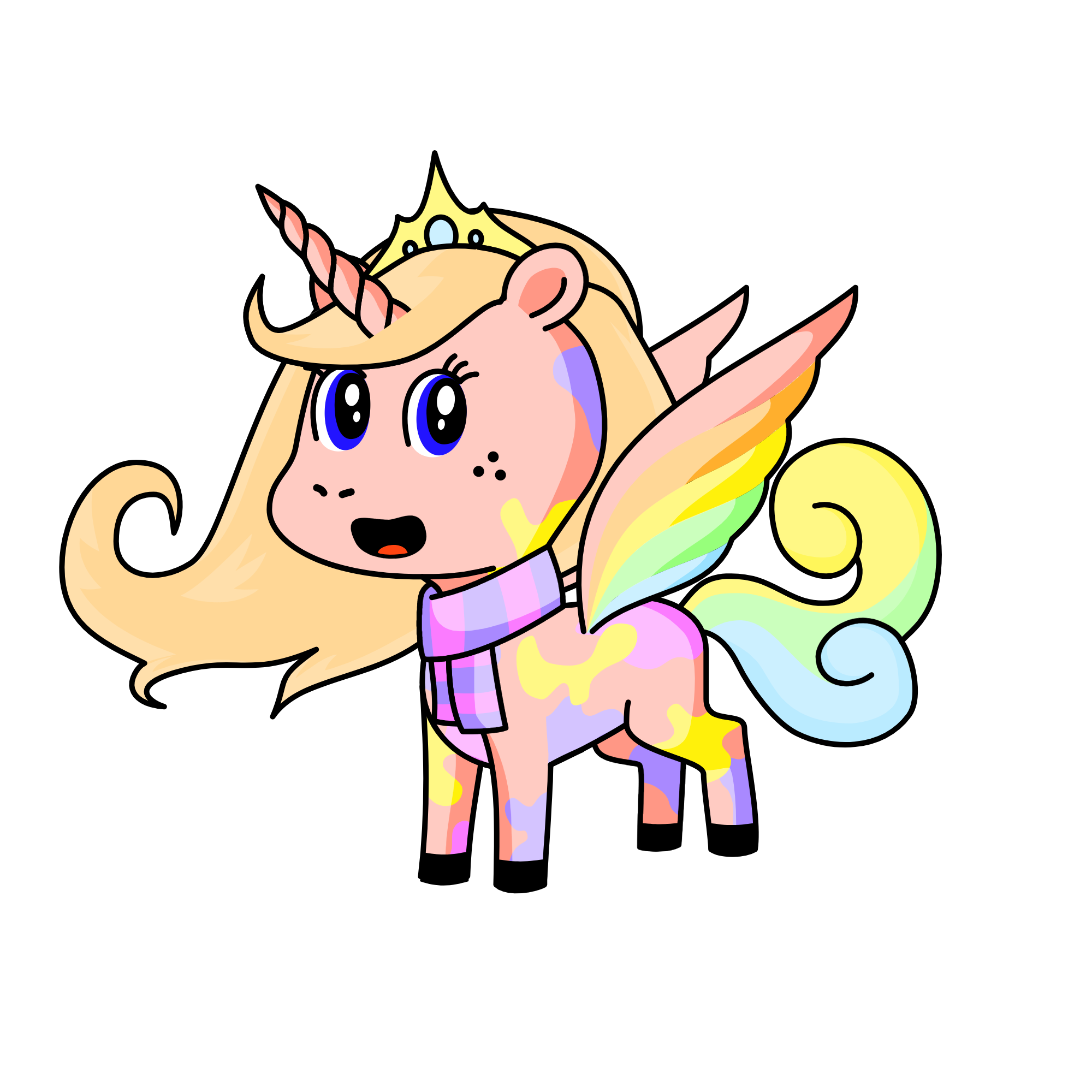 pastel.2, the unicorn