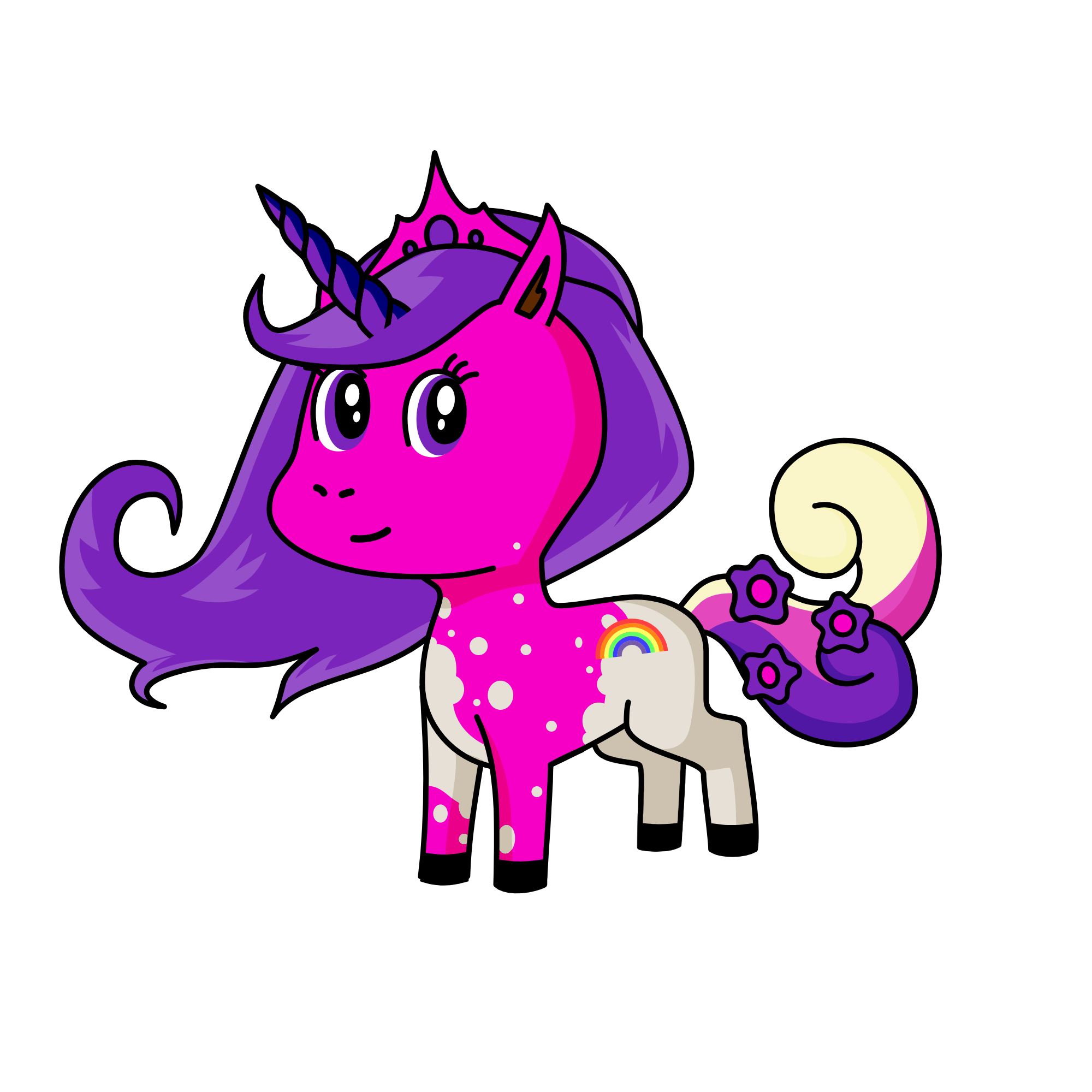 Sweety, the unicorn