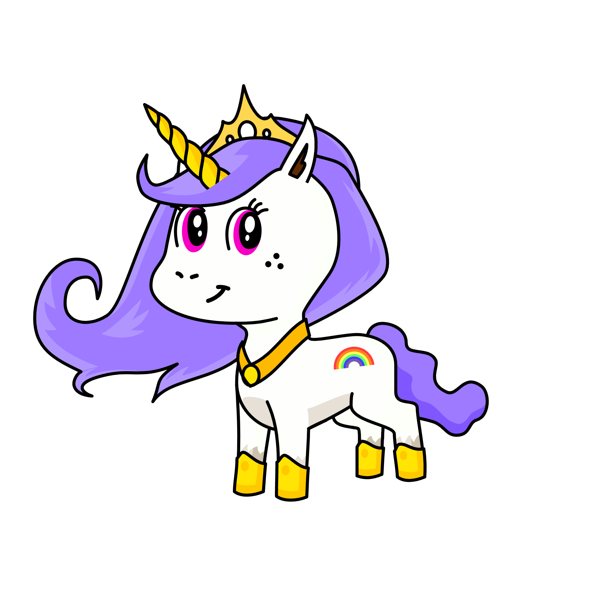 putri selestia, the unicorn
