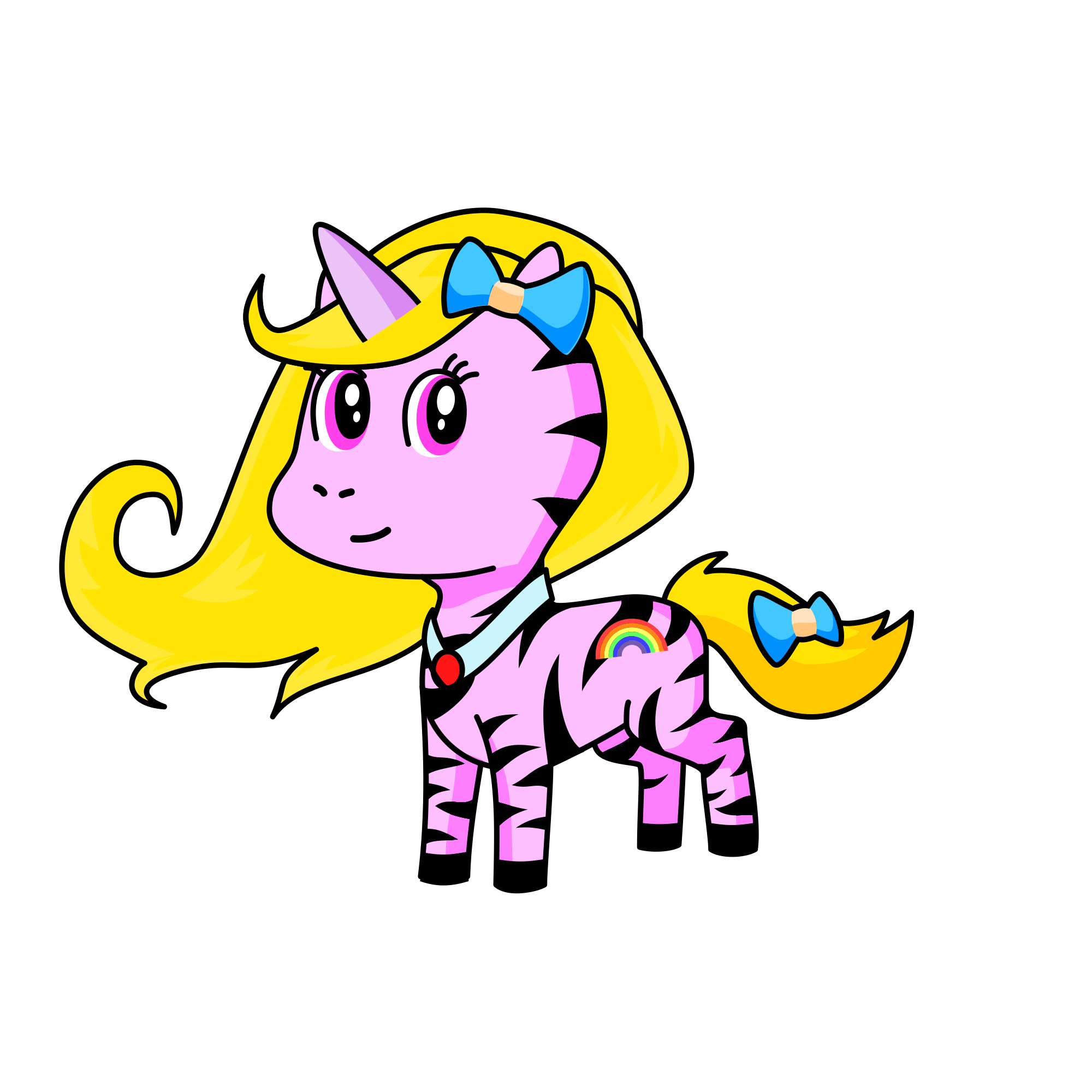 Pinky , the unicorn
